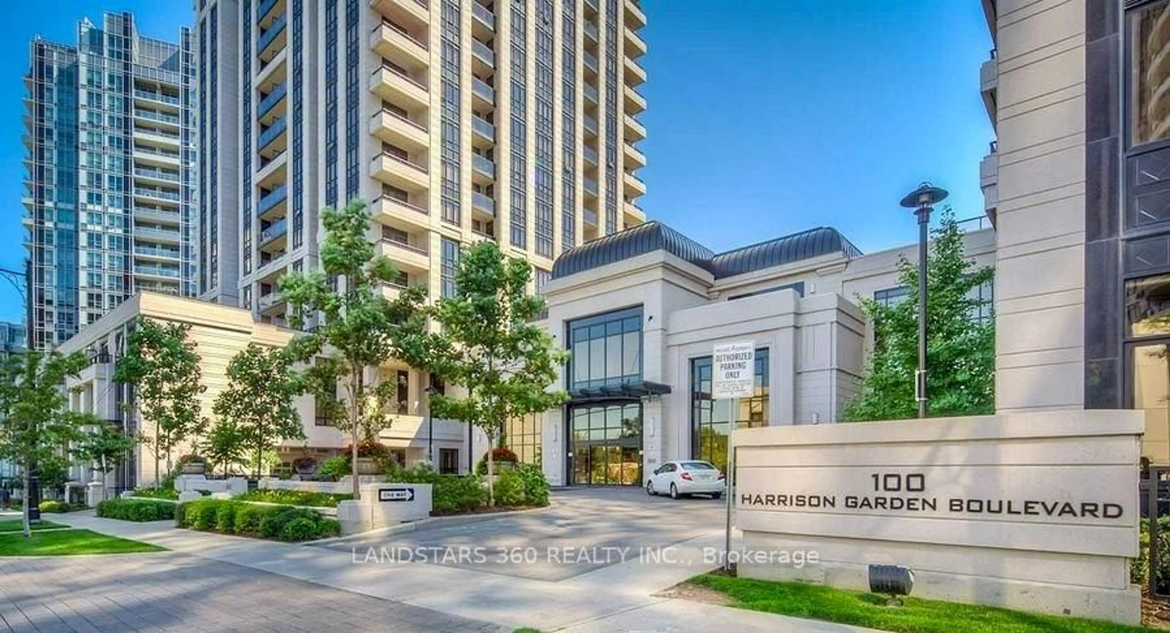Indoor foyer for 100 Harrison Garden Blvd #703, Toronto Ontario M2N 0C2