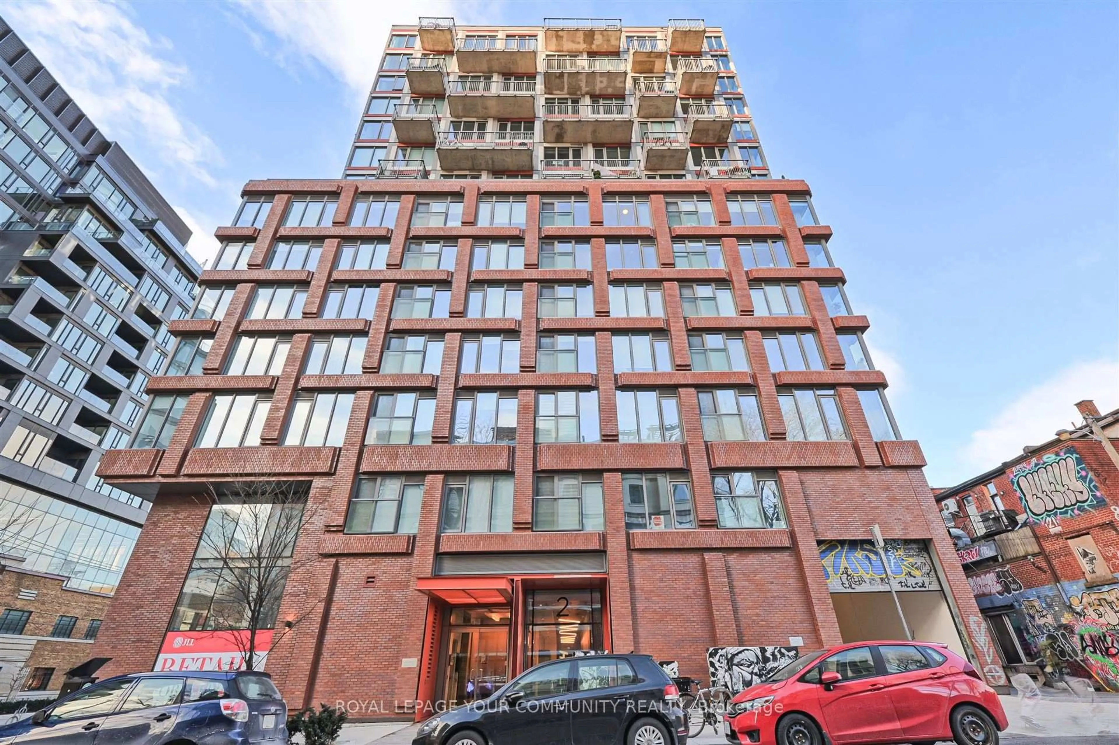 Indoor foyer for 2 Augusta Ave #205, Toronto Ontario M5T 2L4