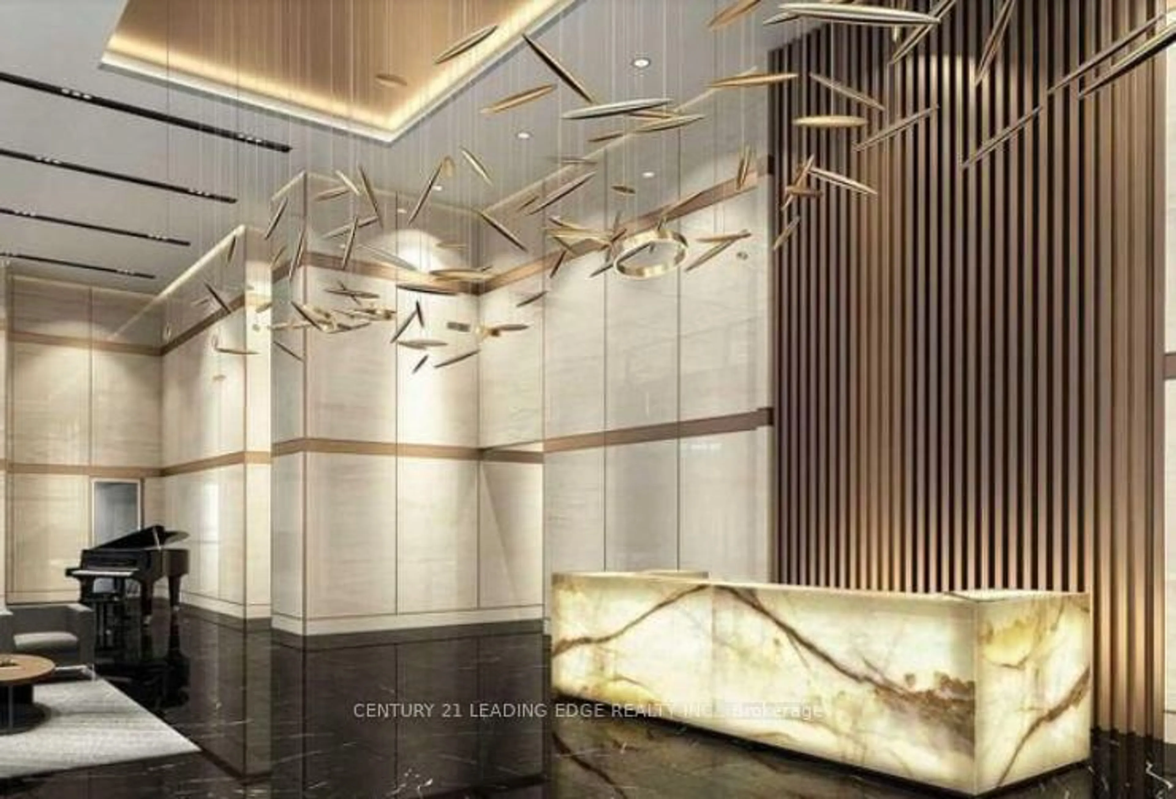 Indoor foyer for 17 Bathurst St #2509, Toronto Ontario M5V 0N1