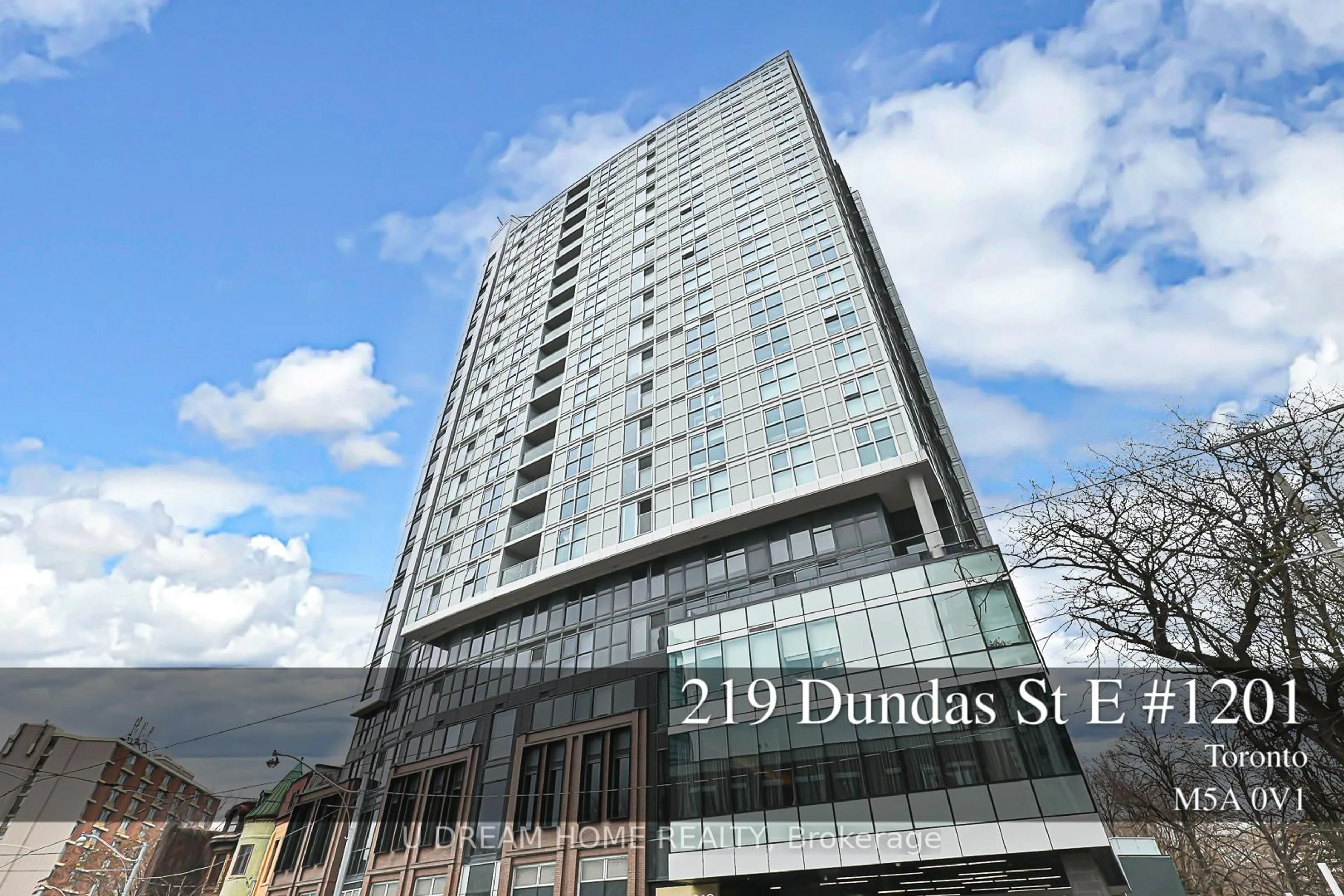 Indoor foyer for 219 Dundas St #1201, Toronto Ontario M5A 0V1