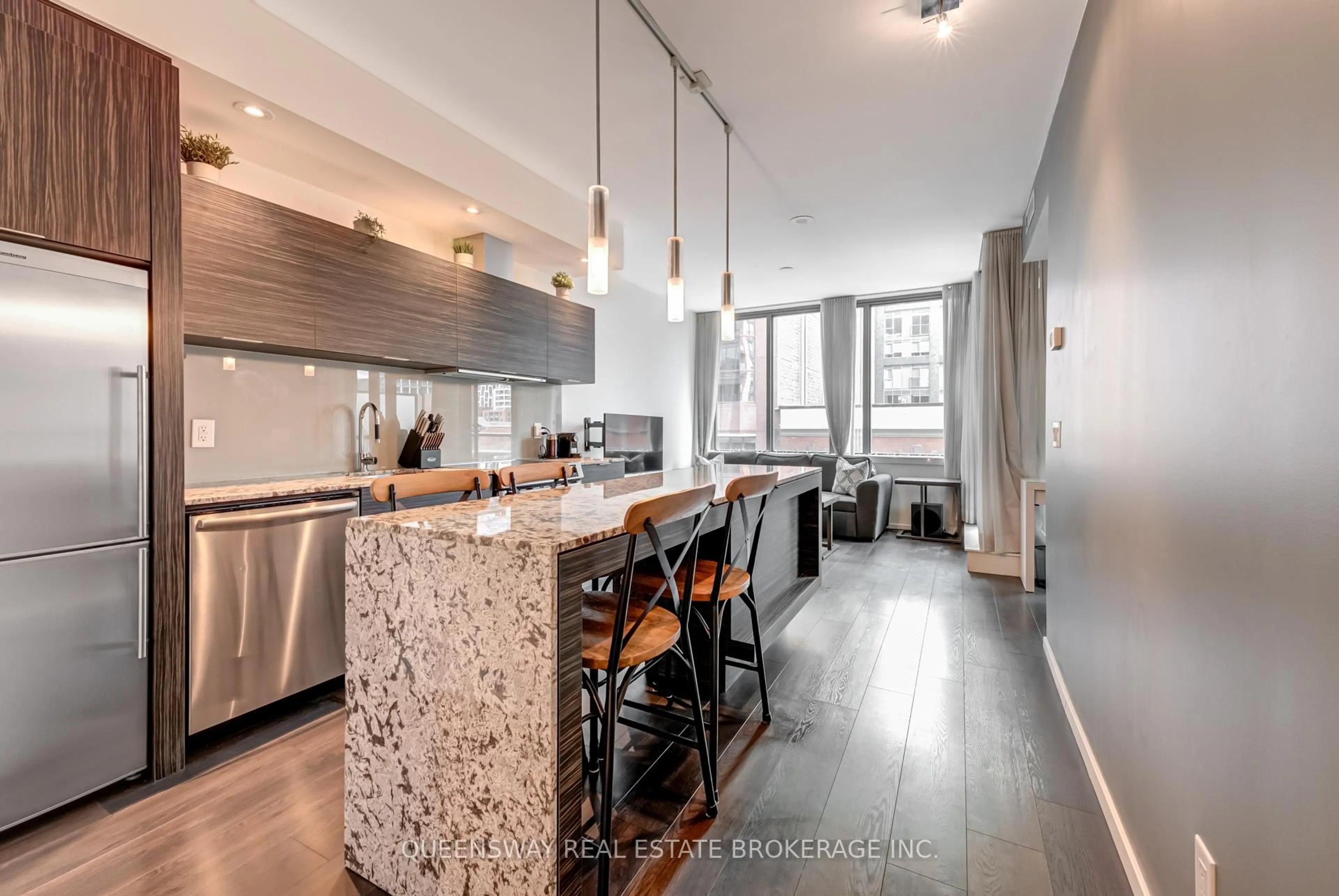 Open concept kitchen, unknown for 8 Charlotte St #509, Toronto Ontario M5V 0K4