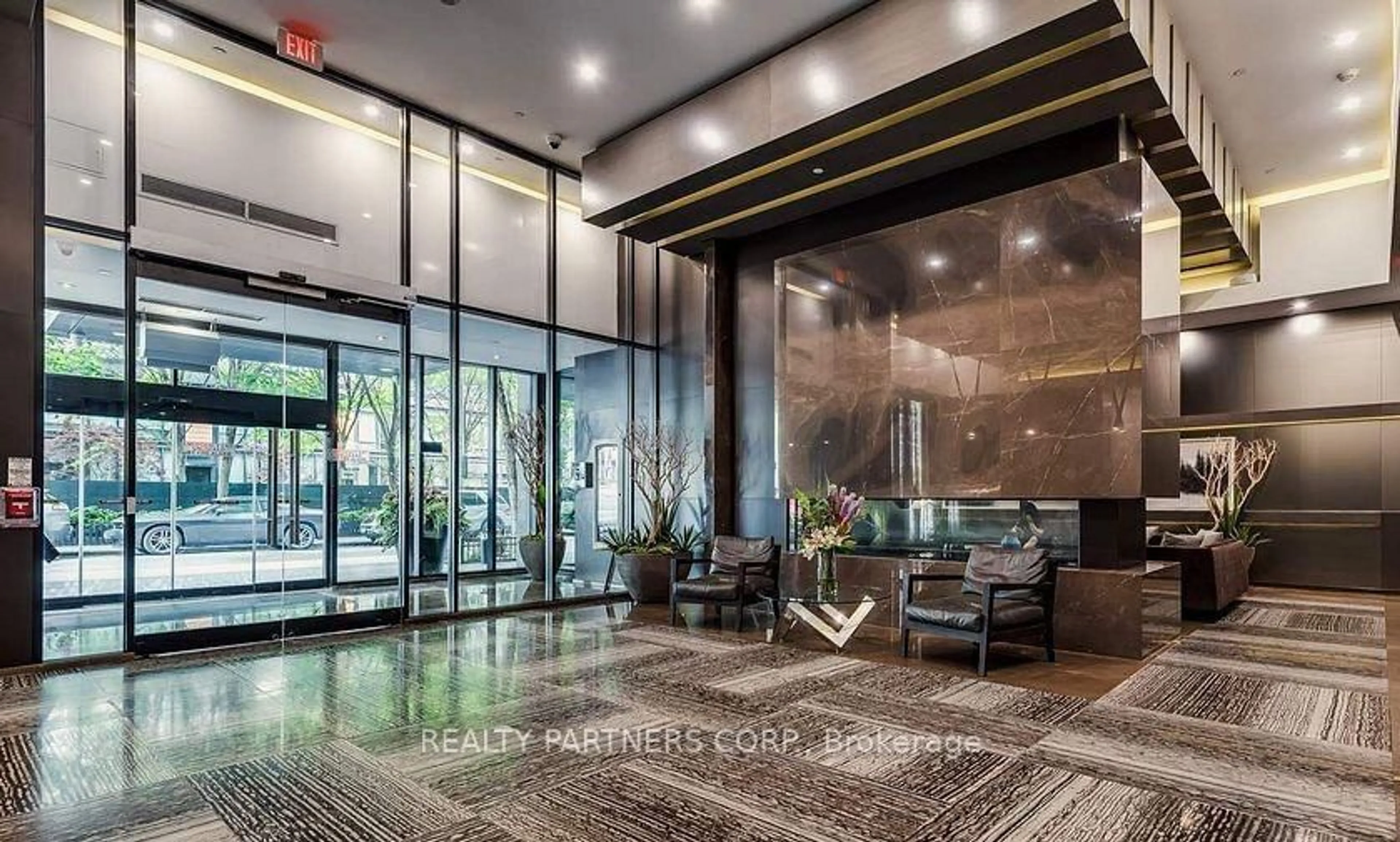 Lobby for 101 charles St #1207, Toronto Ontario M4Y 0A9