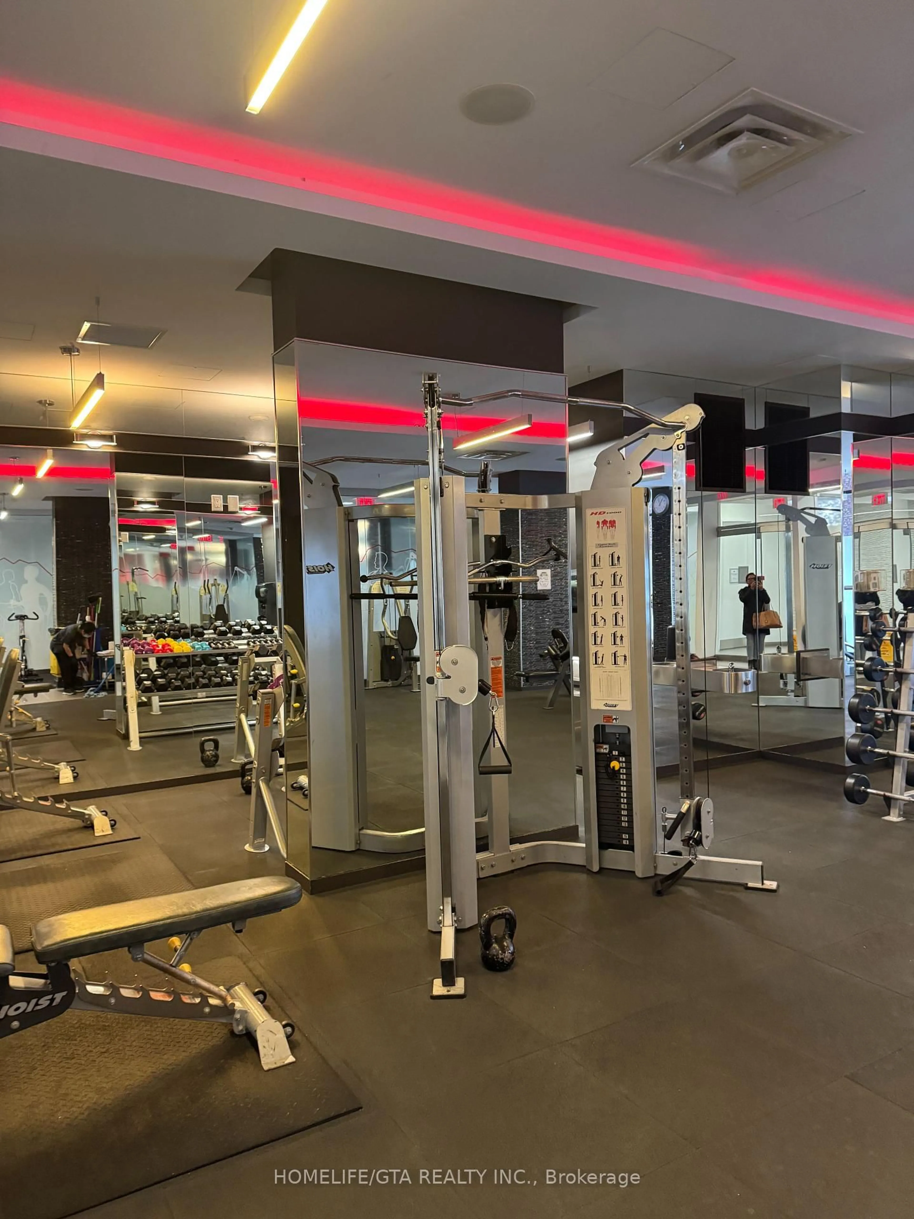 Gym or fitness room for 560 Front St #1027, Toronto Ontario M5V 1C1