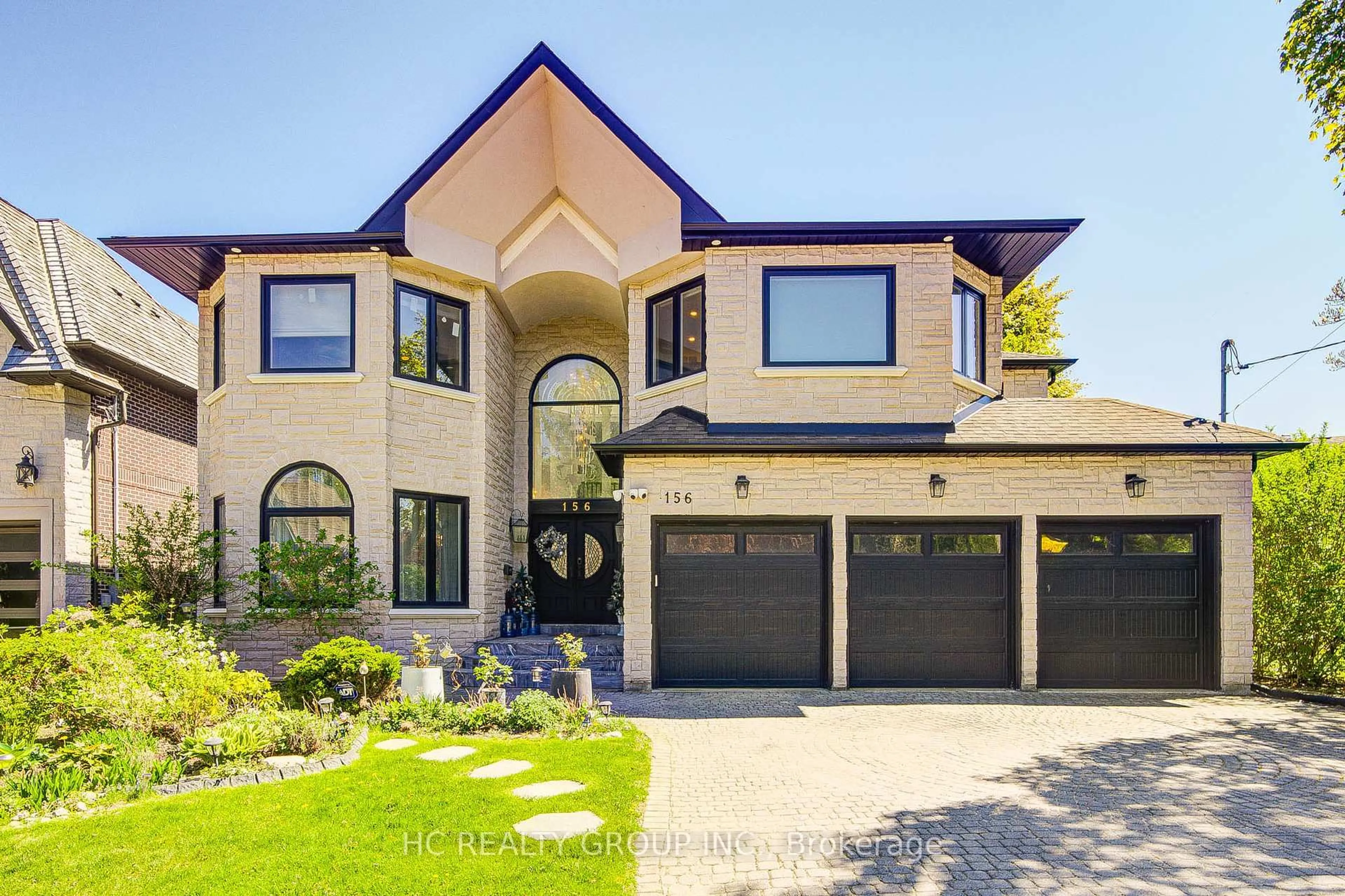 Home with brick exterior material, street for 156 Burbank Dr, Toronto Ontario M2K 1P1