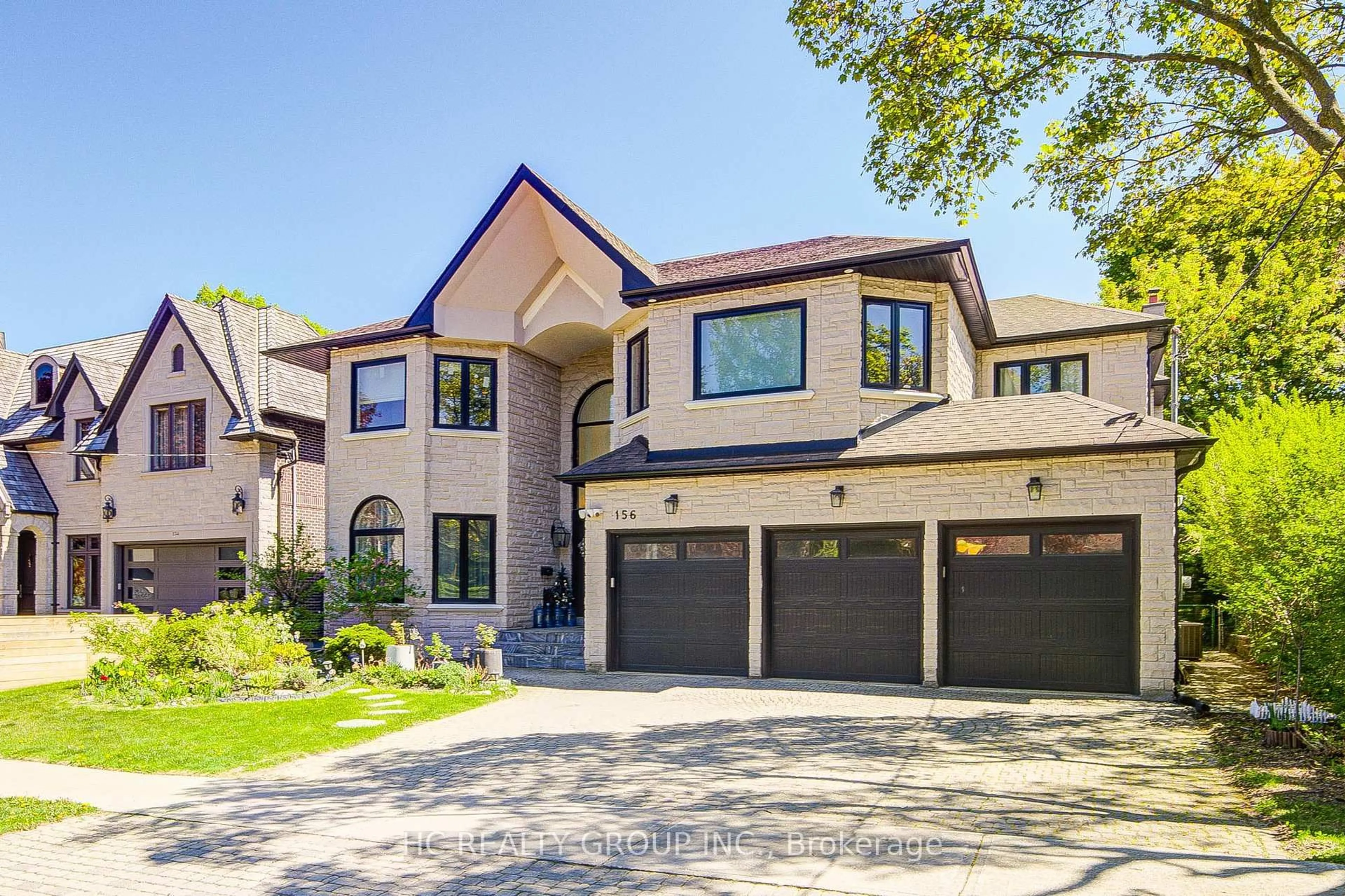 Home with brick exterior material, street for 156 Burbank Dr, Toronto Ontario M2K 1P1