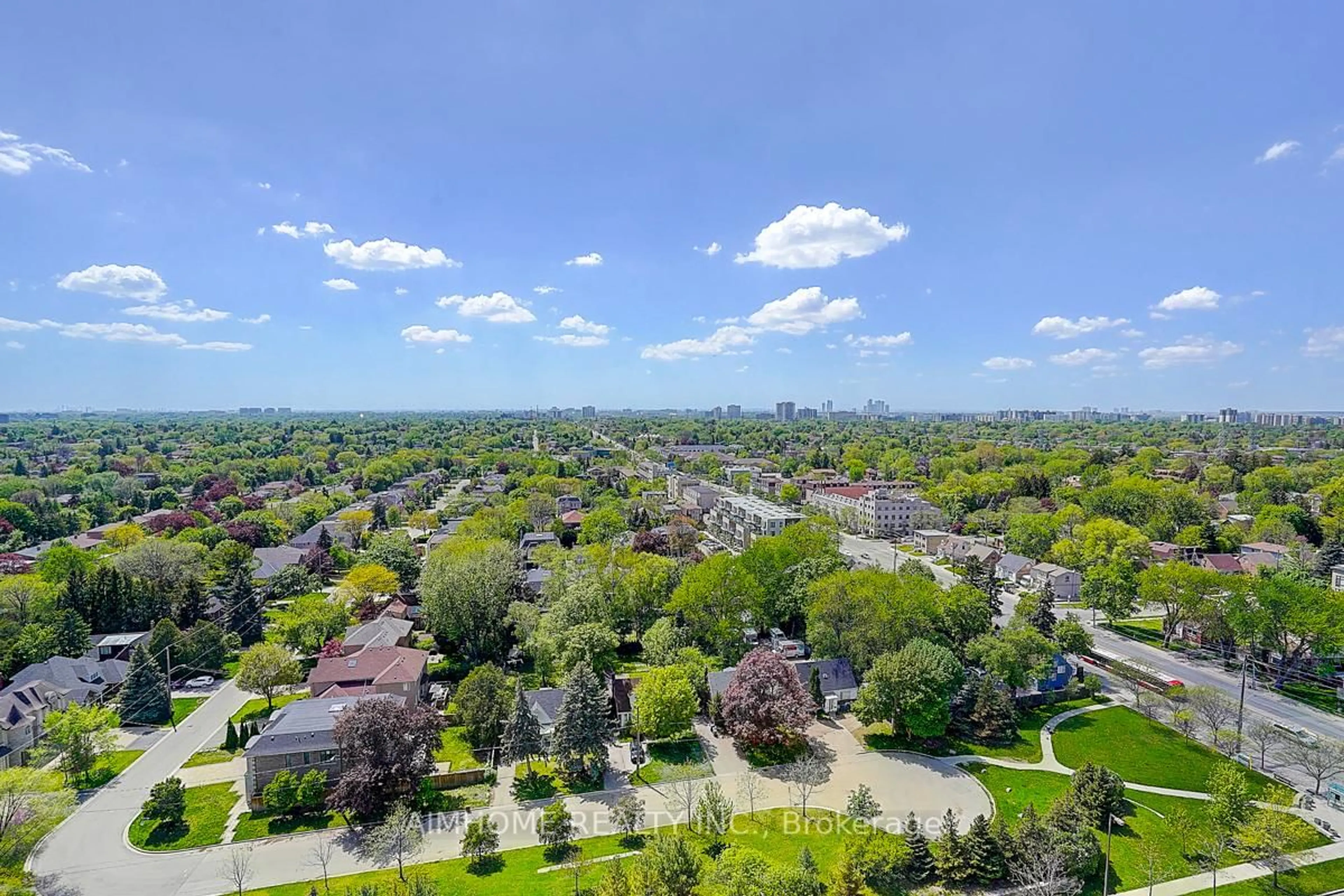 A pic from outside/outdoor area/front of a property/back of a property/a pic from drone, unknown for 503 Beecroft Rd #2106, Toronto Ontario M2N 0A2