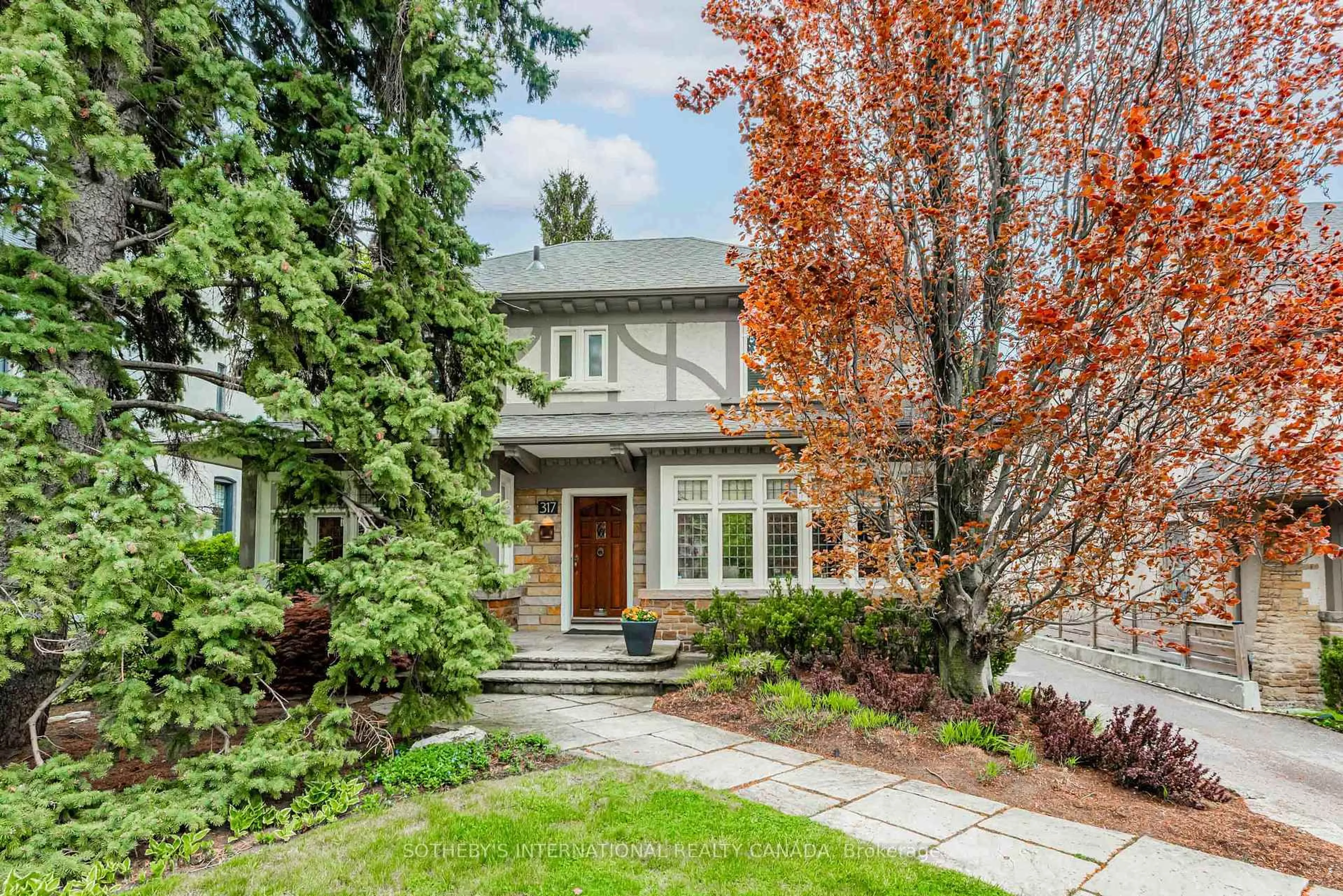 Home with brick exterior material, street for 317 Glenayr Rd, Toronto Ontario M5P 3C6