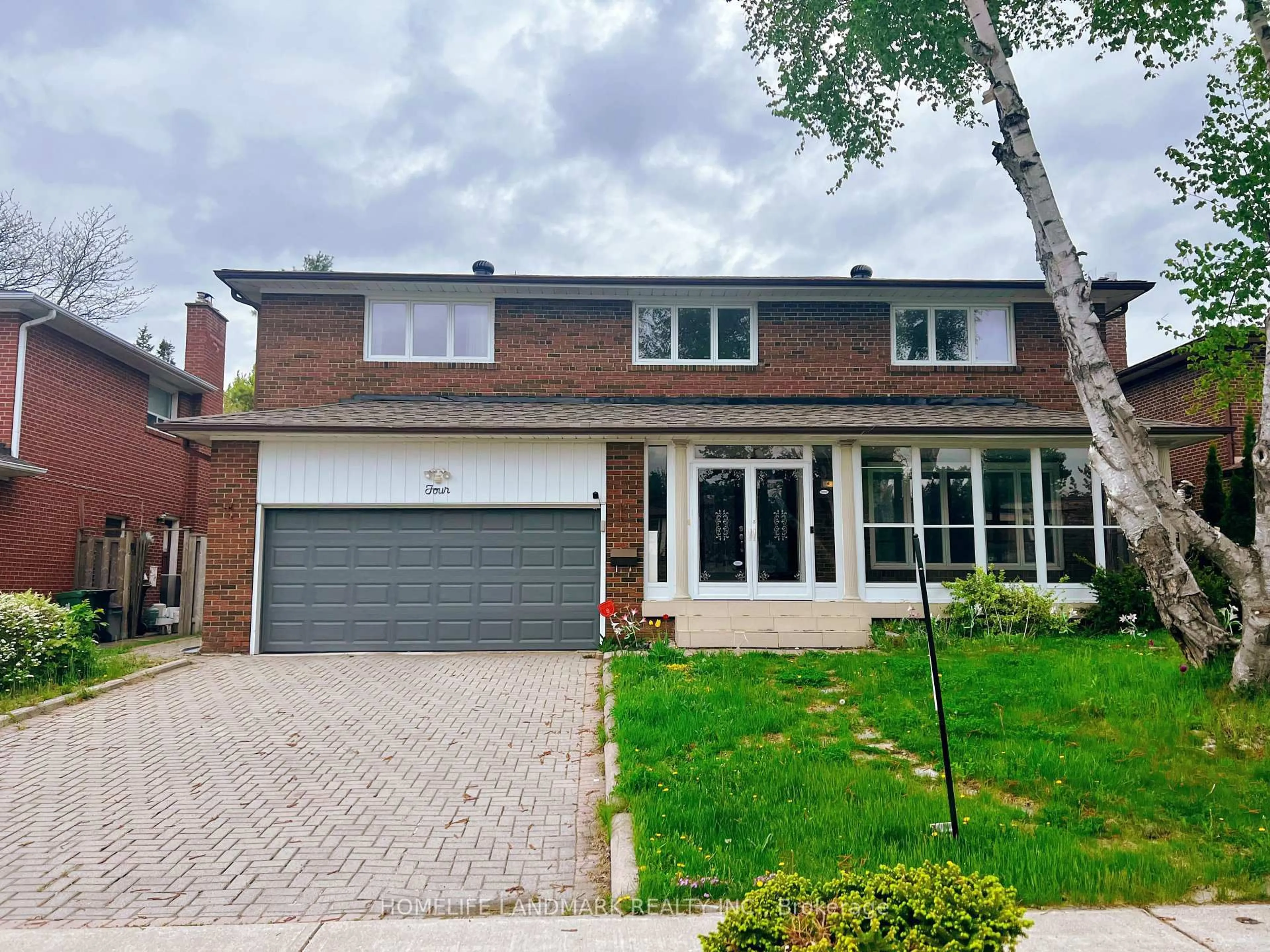 Home with brick exterior material, street for 4 Sydnor Rd, Toronto Ontario M2M 2Z8