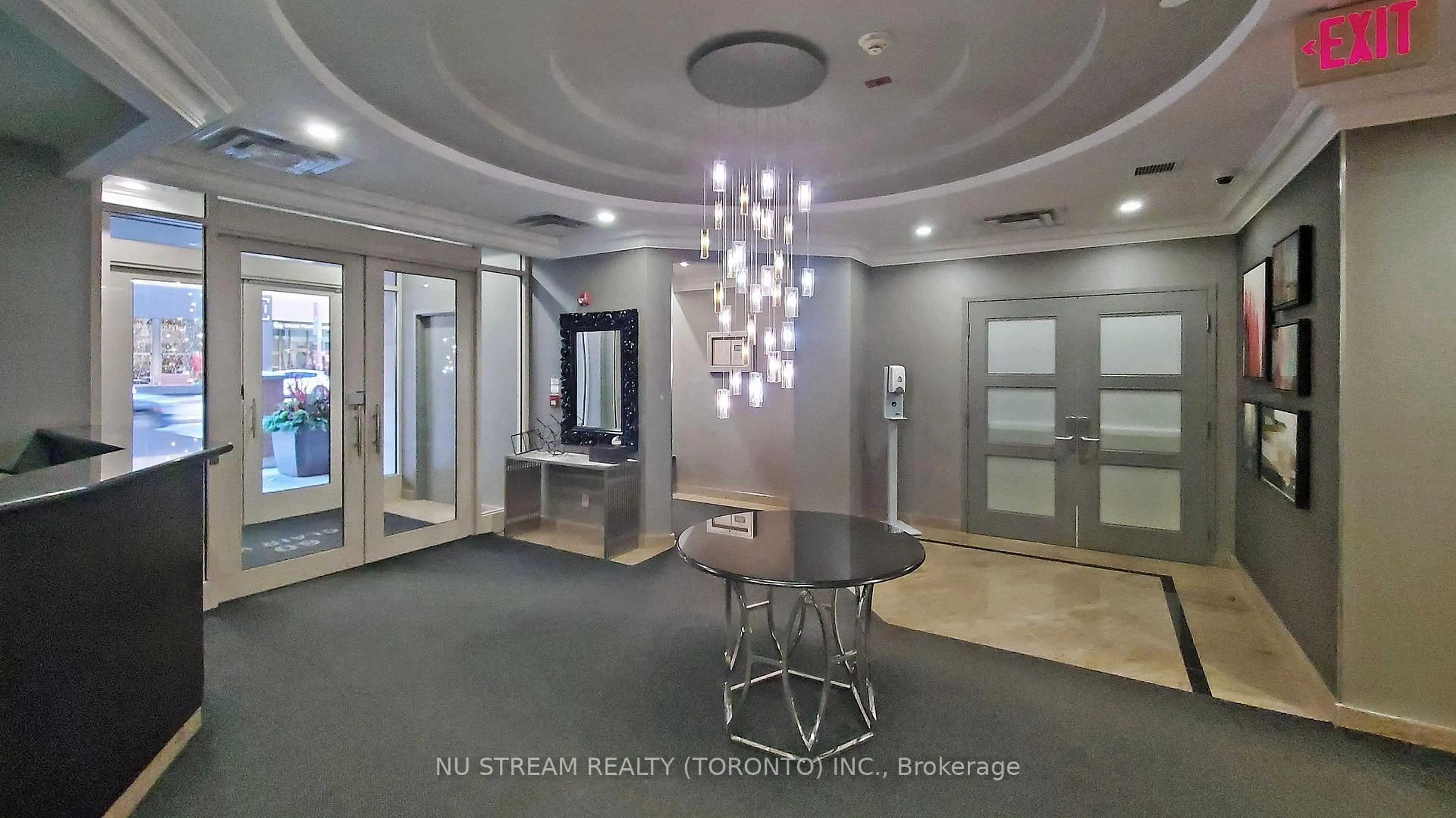 Indoor foyer for 60 St Clair Ave #901, Toronto Ontario M4V 1M1