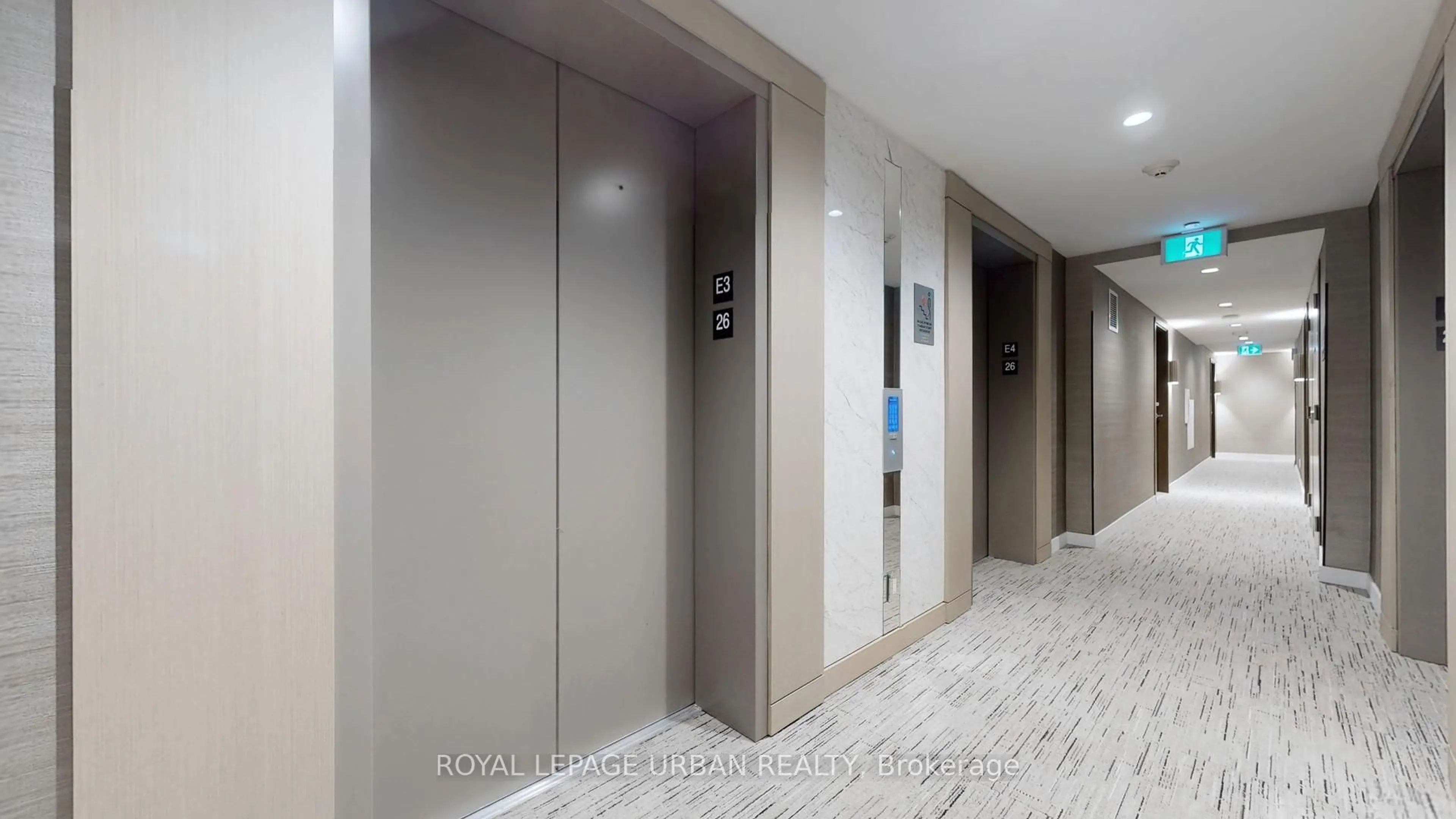 Indoor foyer for 38 Widmer St #2609, Toronto Ontario M5V 0P7