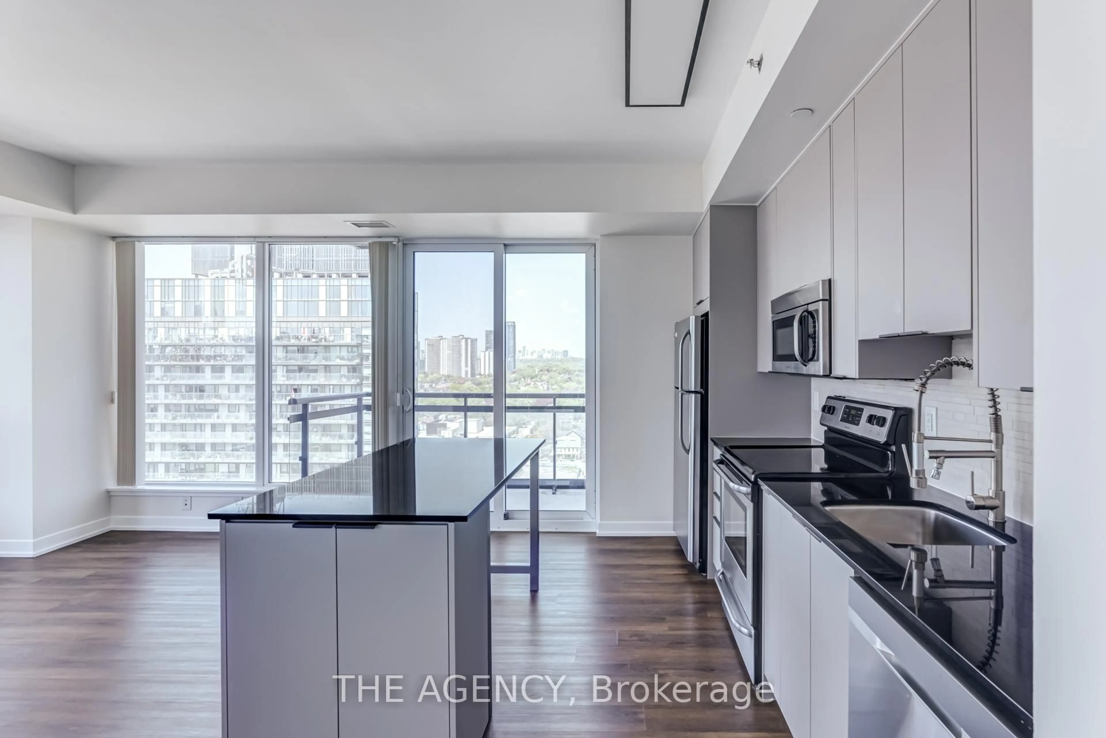 Open concept kitchen, unknown for 225 Sackville St #2009, Toronto Ontario M5A 0B9