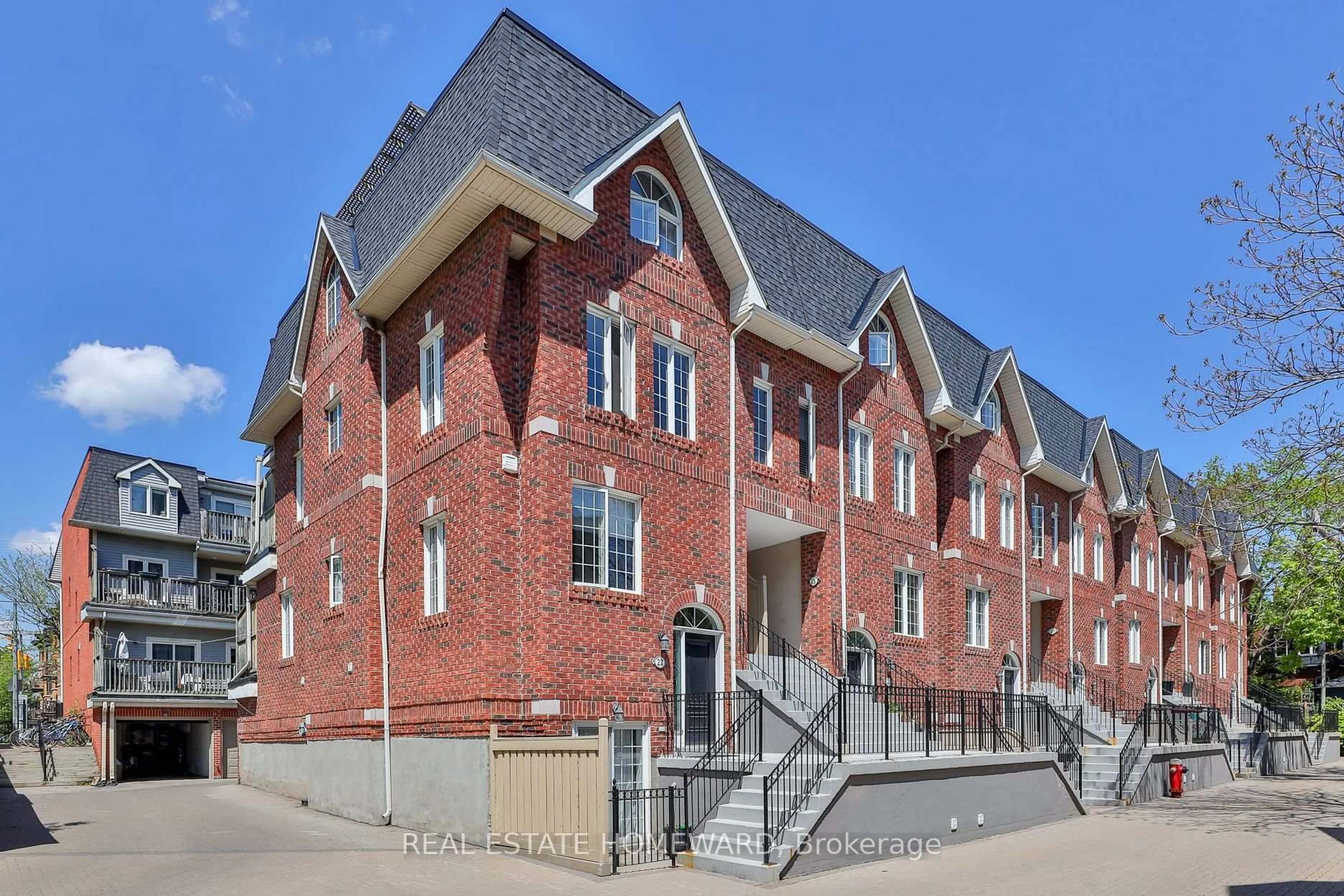 Home with brick exterior material, street for 36 Rusholme Park Cres #23, Toronto Ontario M6J 2C9