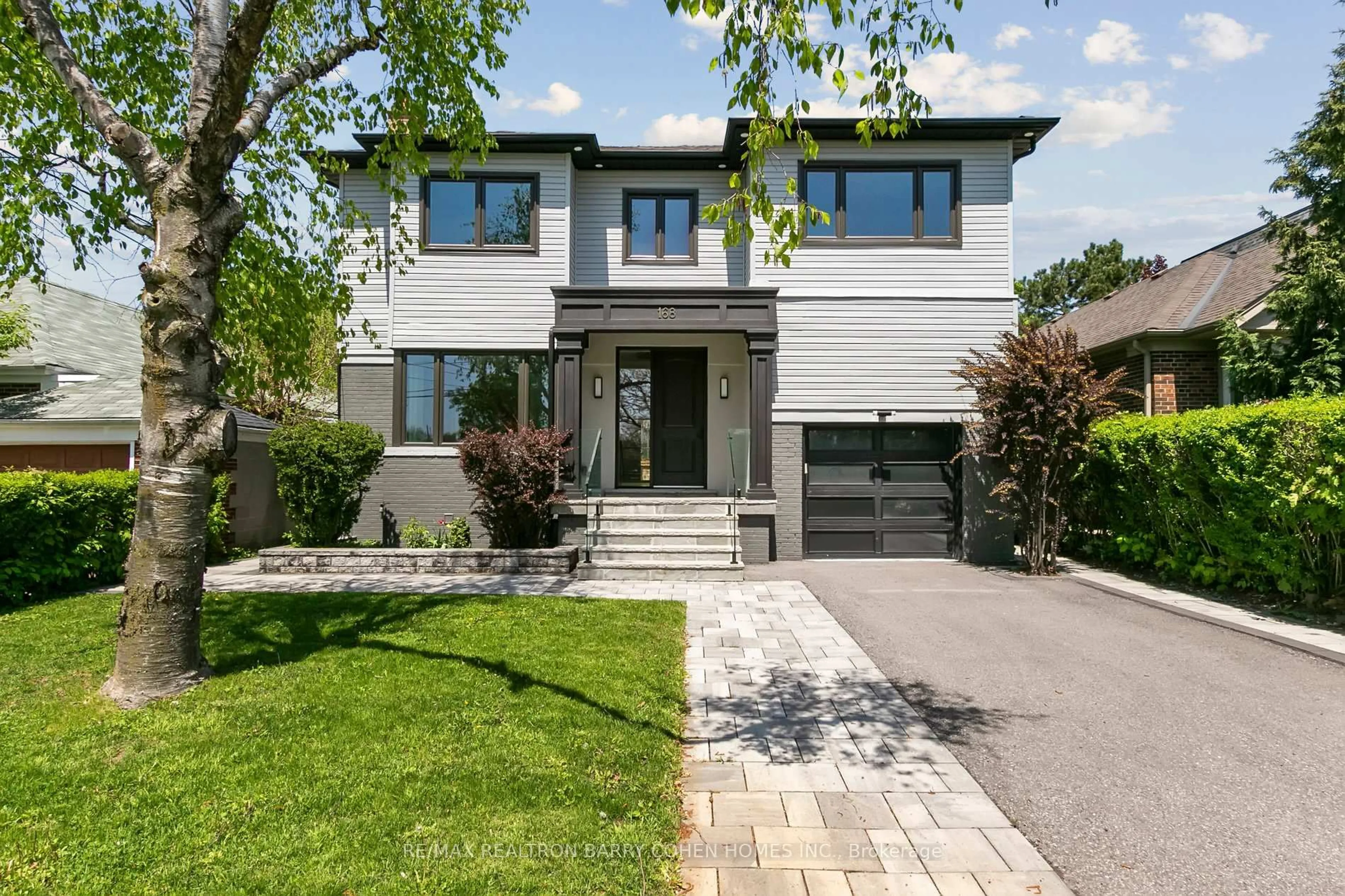 Home with brick exterior material, street for 168 Haddington Ave, Toronto Ontario M5M 2P6