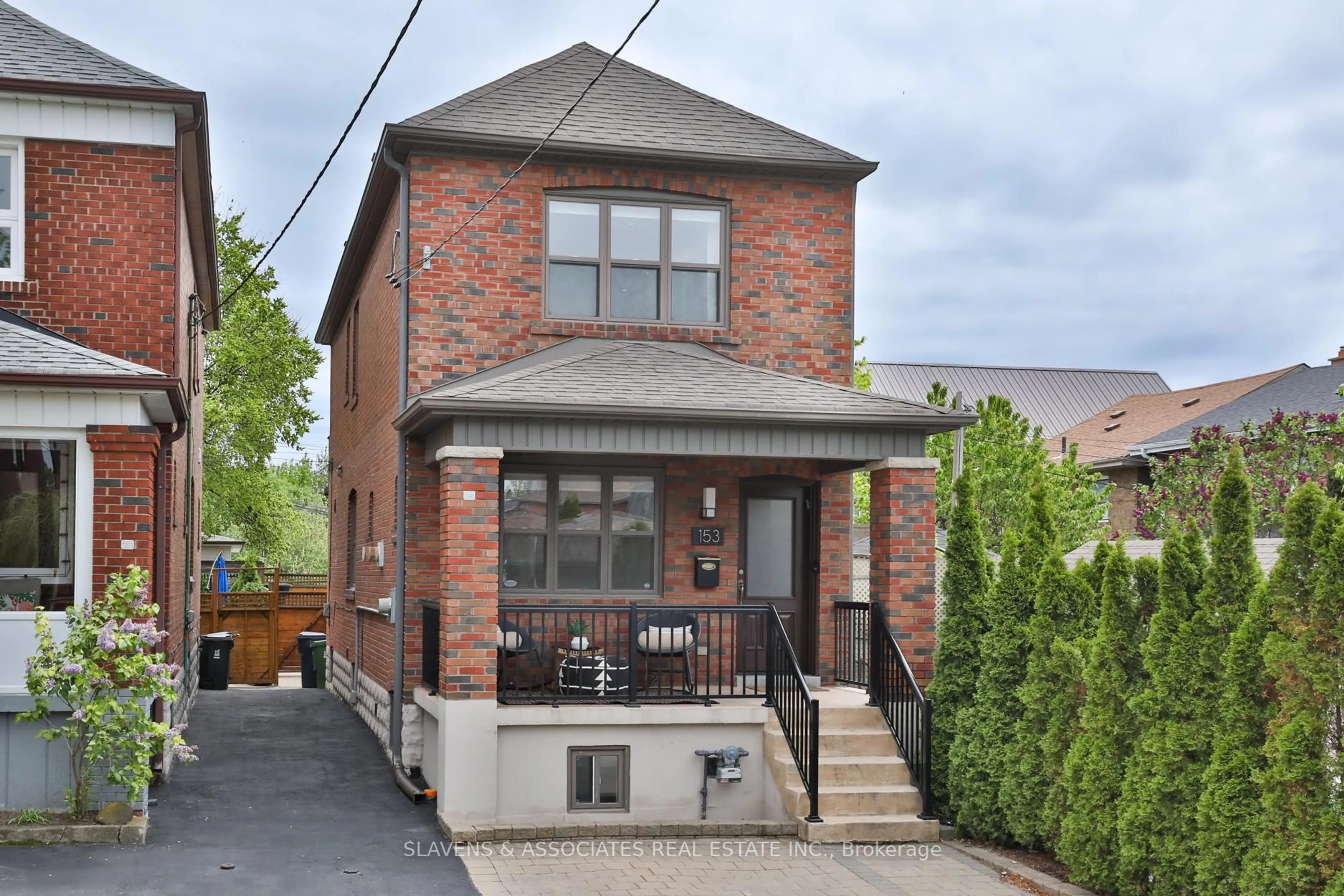 Home with brick exterior material, street for 153 Holland Park Ave, Toronto Ontario M6E 1L8
