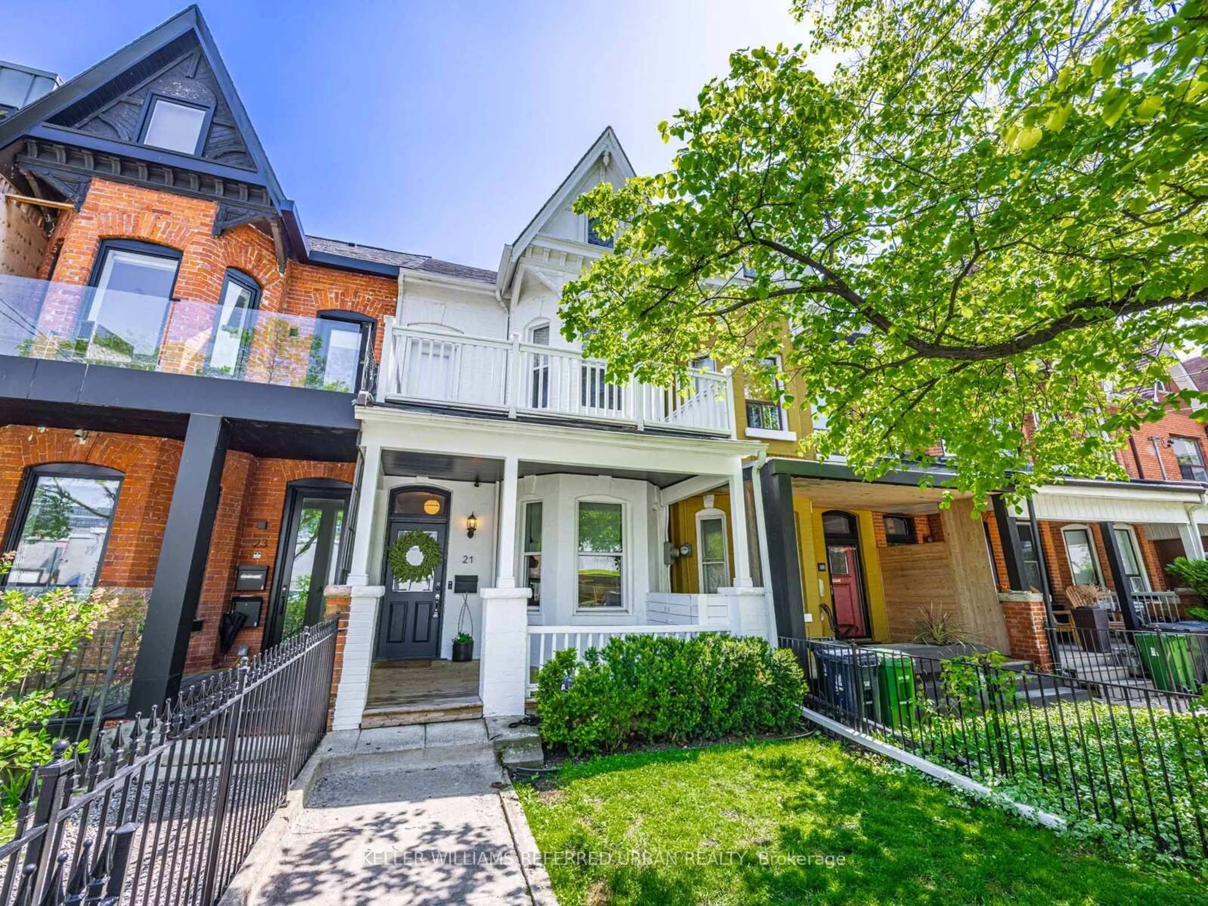 Home with brick exterior material, street for 21 Northcote Ave, Toronto Ontario M6J 3K2