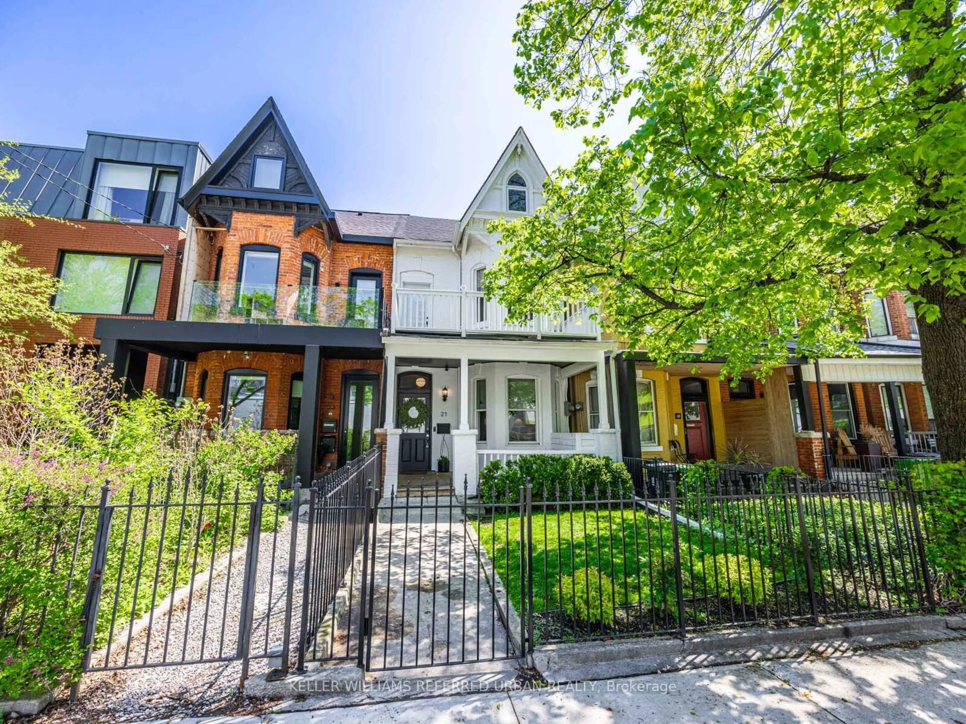 Home with brick exterior material, street for 21 Northcote Ave, Toronto Ontario M6J 3K2