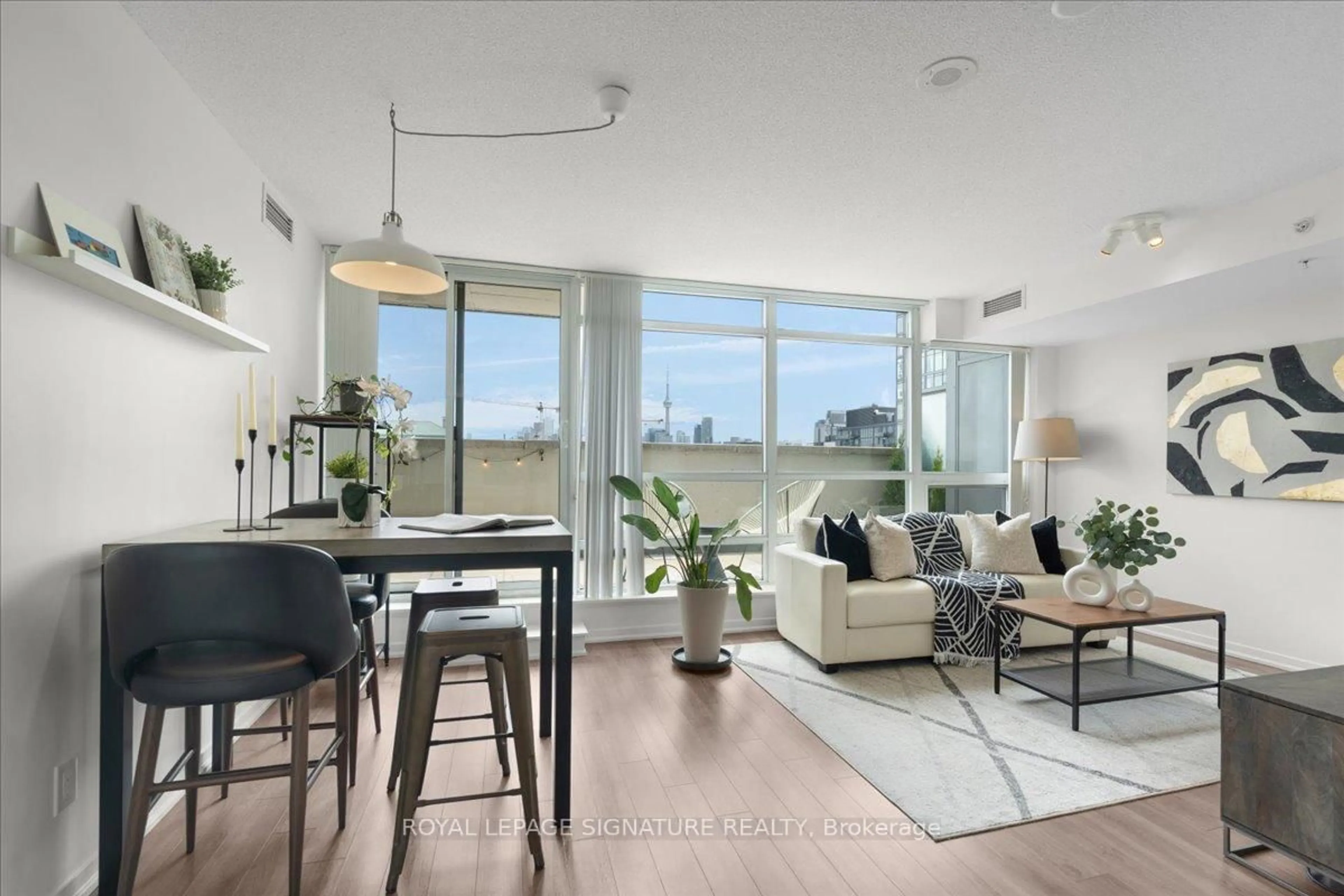 Living room with furniture, unknown for 68 Abell St #933, Toronto Ontario M6J 0B1