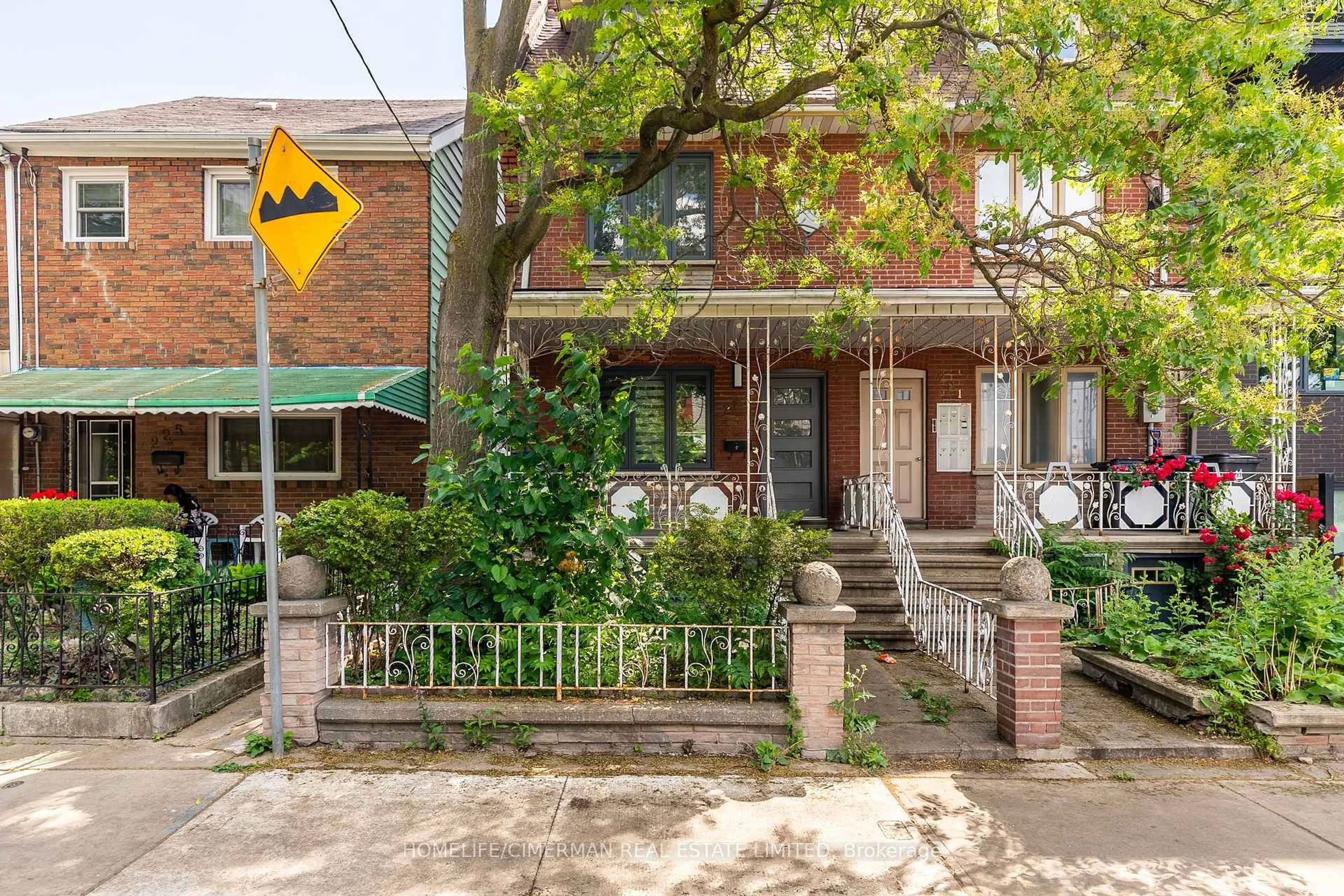 Home with brick exterior material, street for 223 Manning Ave, Toronto Ontario M6J 2K8