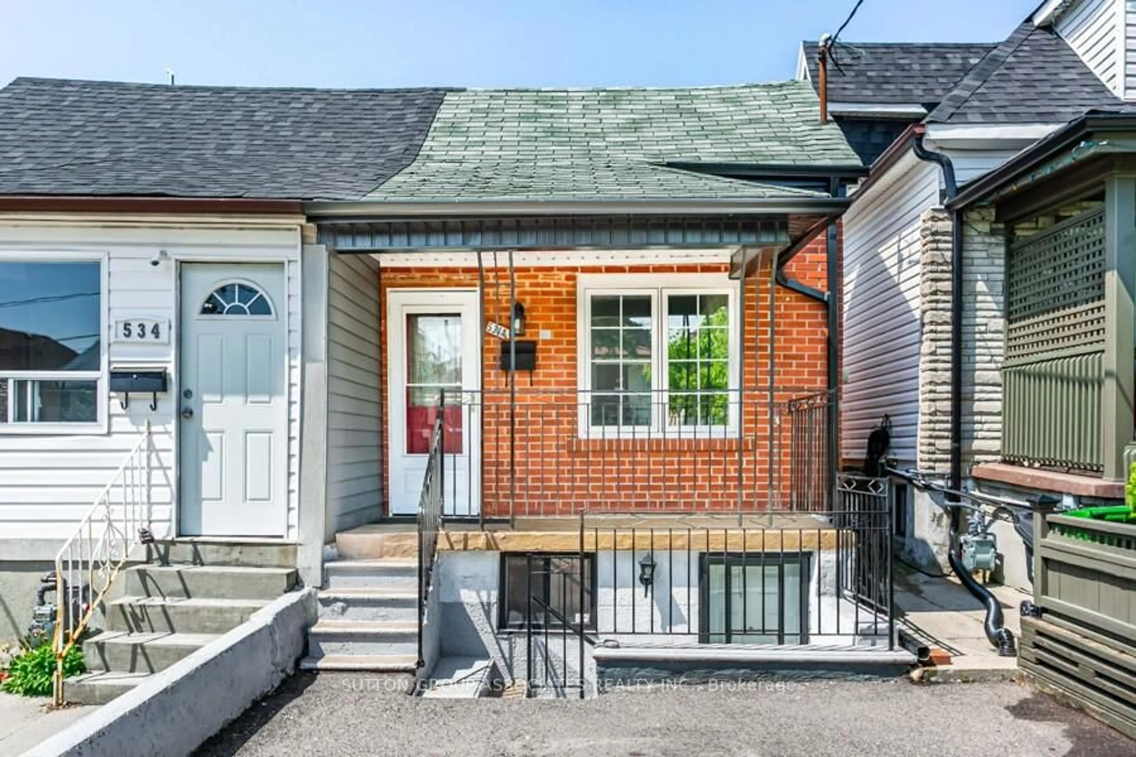 Home with brick exterior material, street for 534A Westmount Ave, Toronto Ontario M6E 3N7