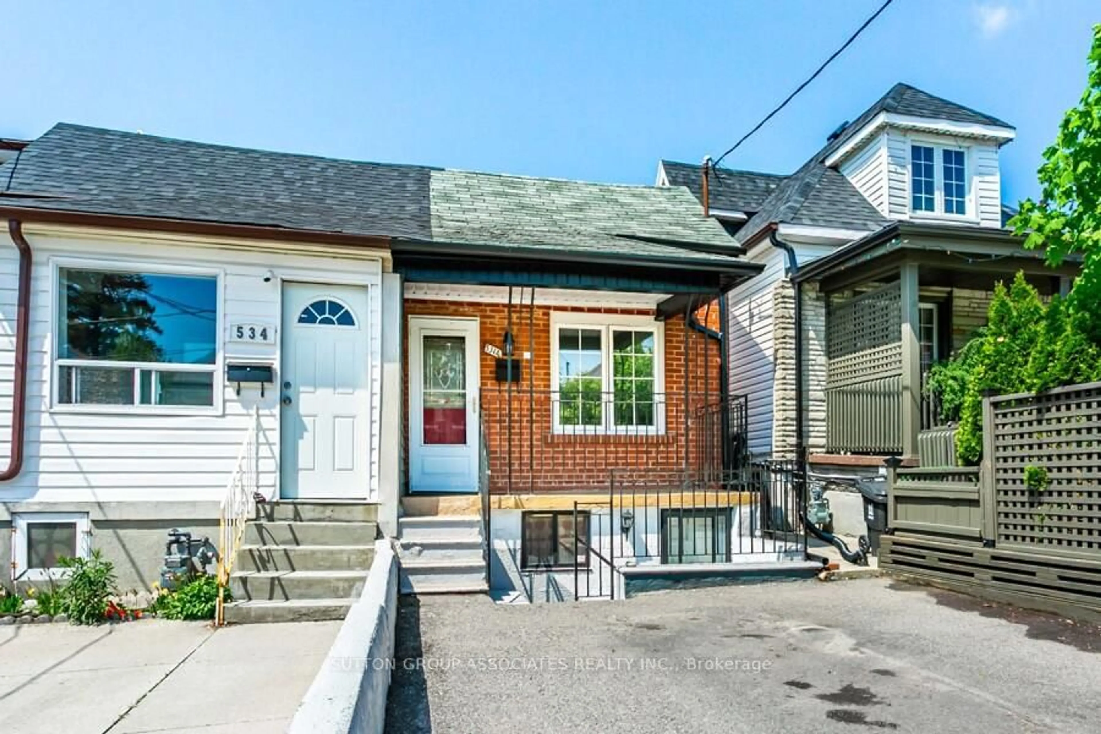 Home with brick exterior material, street for 534A Westmount Ave, Toronto Ontario M6E 3N7