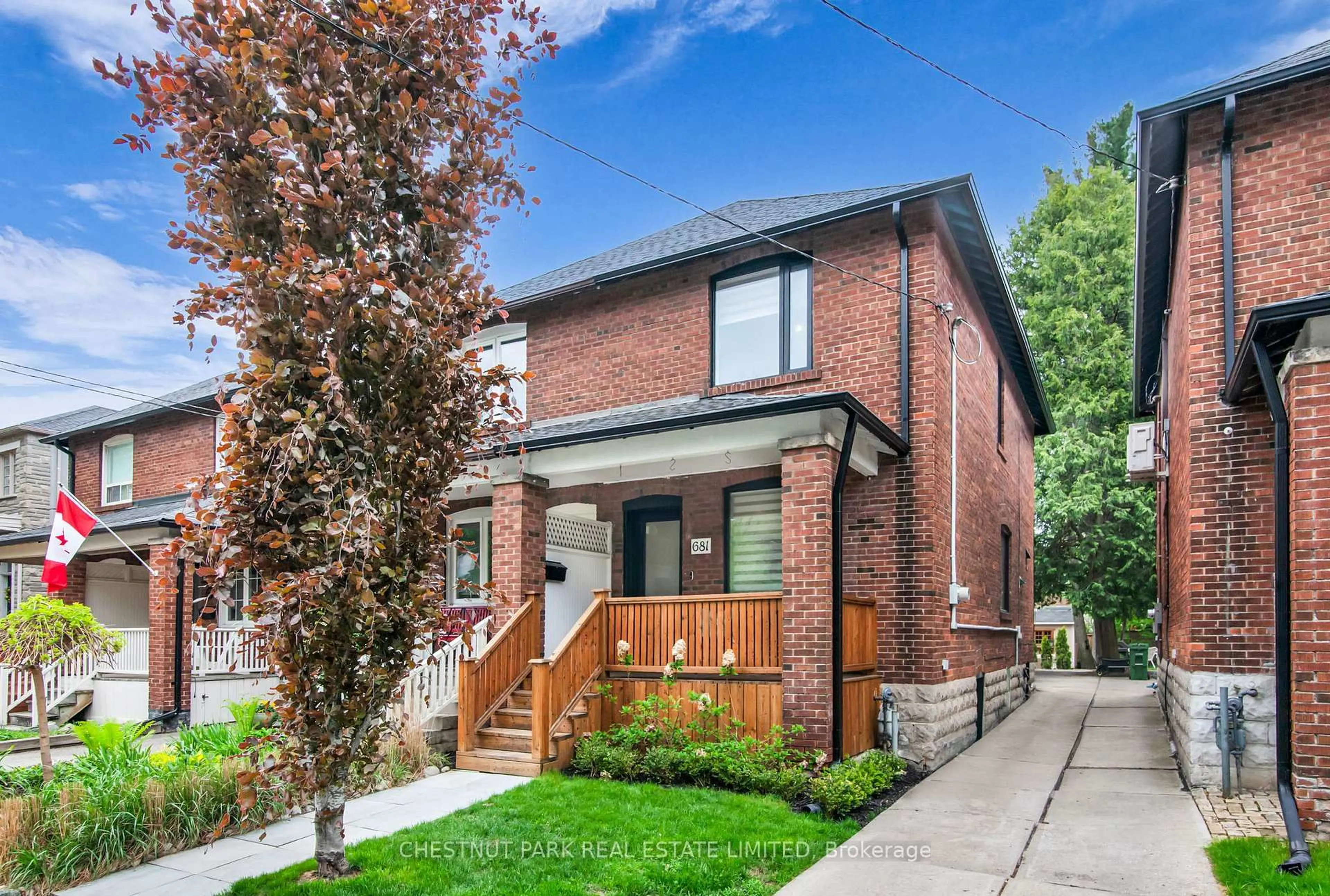 Home with brick exterior material, street for 681 Hillsdale Ave, Toronto Ontario M4S 1V4