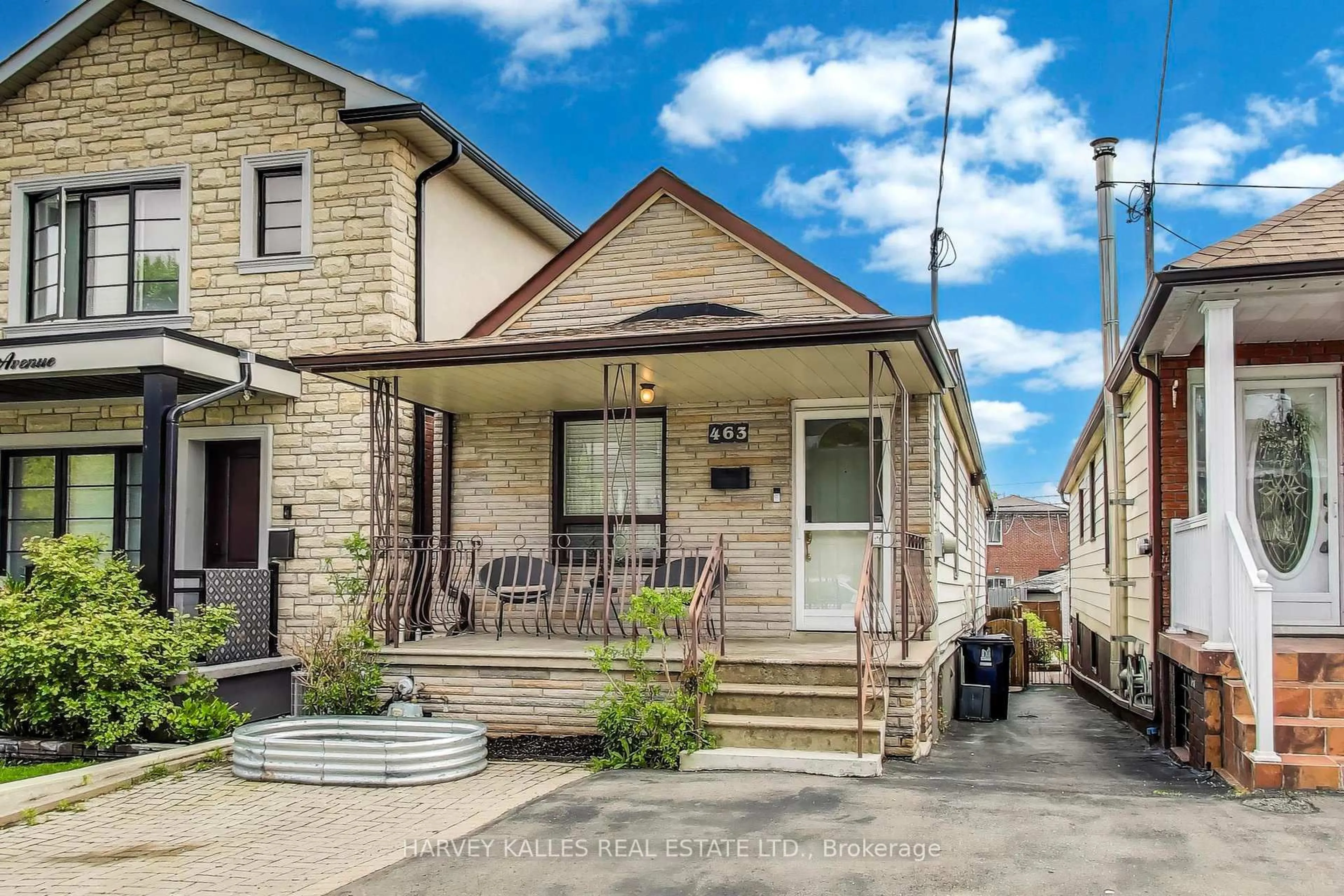 Home with brick exterior material, street for 463 Westmount Ave, Toronto Ontario M6E 3N4
