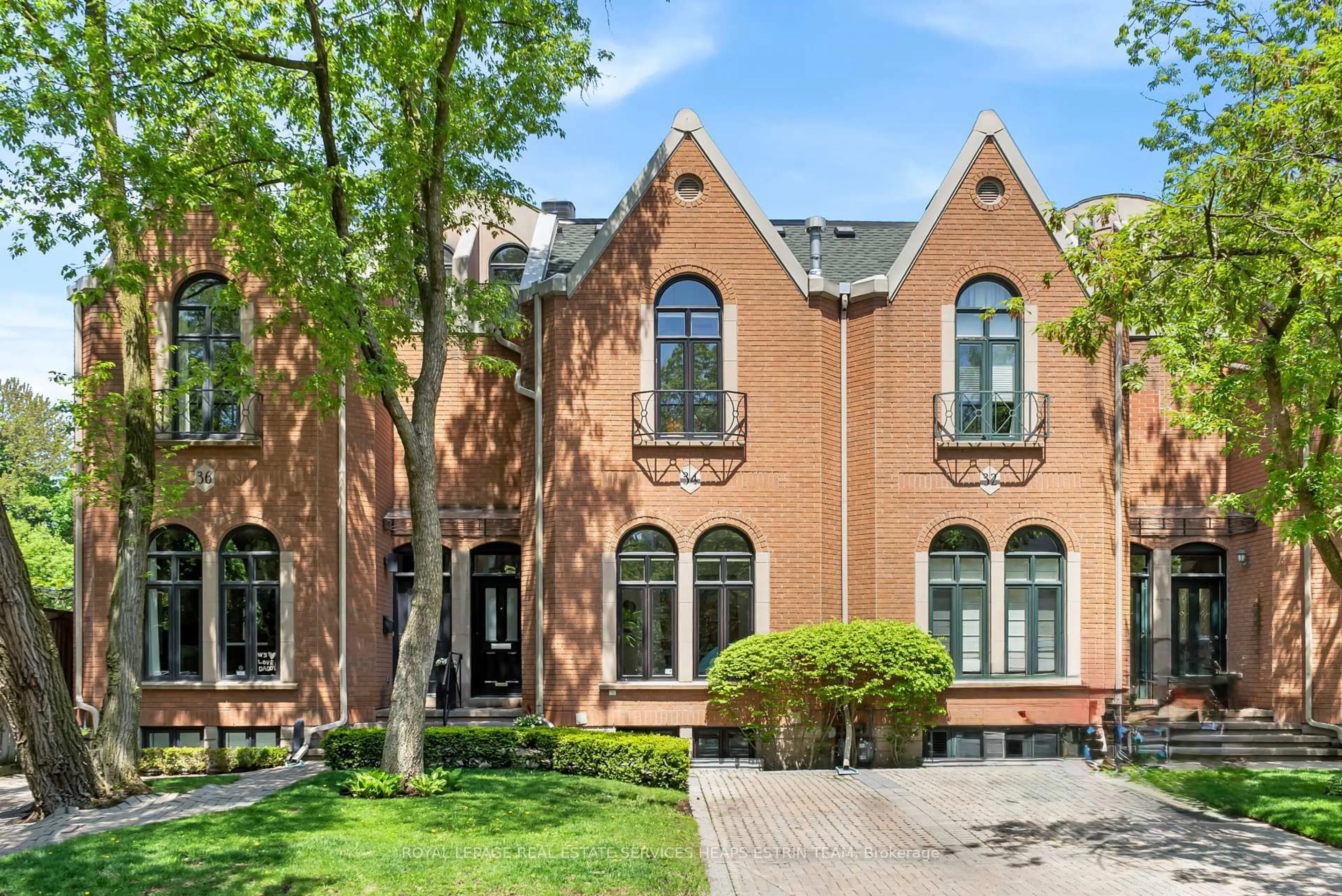 Home with brick exterior material, street for 34 Marlborough Ave, Toronto Ontario M5R 3T2
