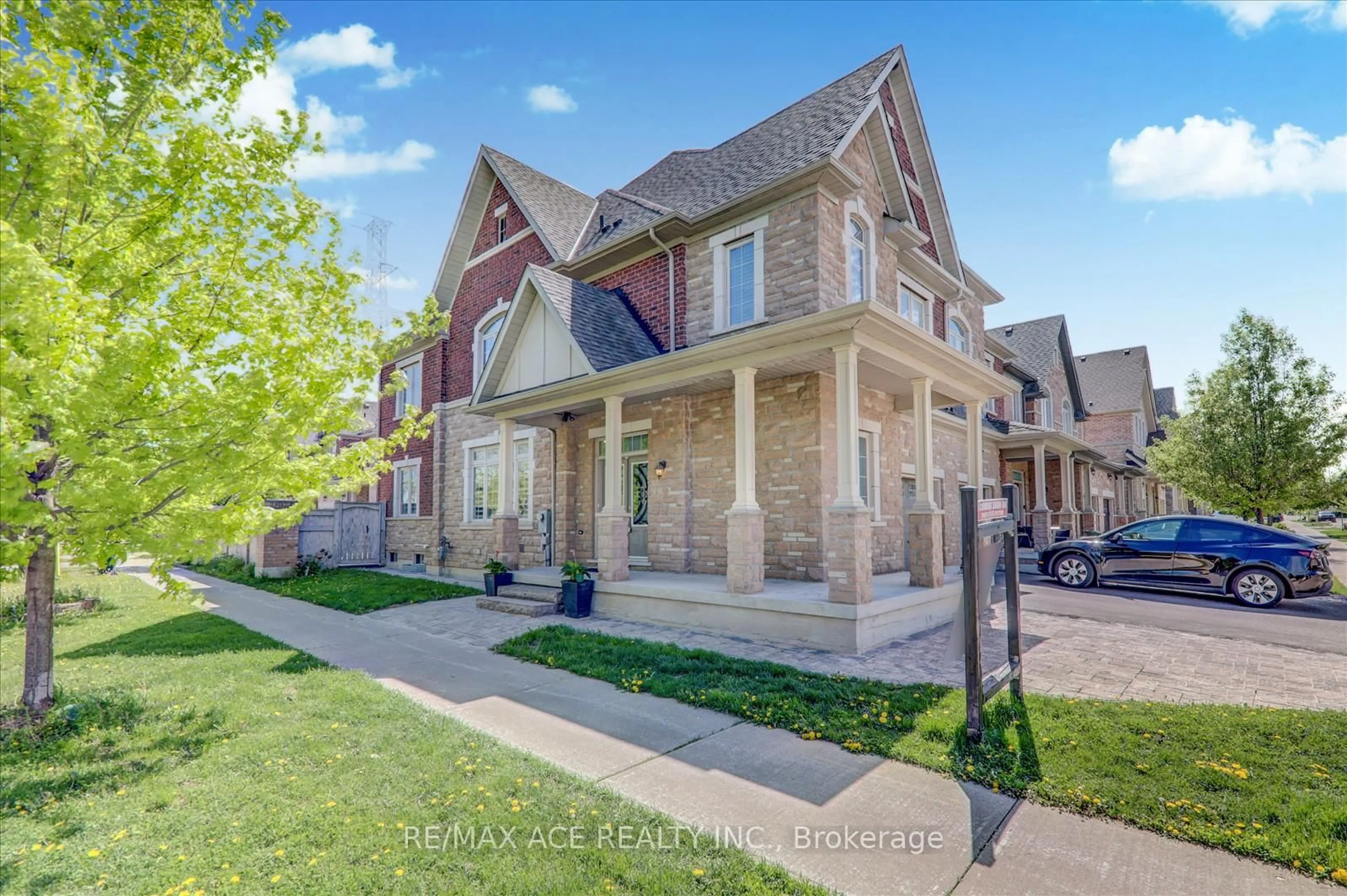 Home with brick exterior material, street for 1 Goldthread Terr, Toronto Ontario M3H 0B8