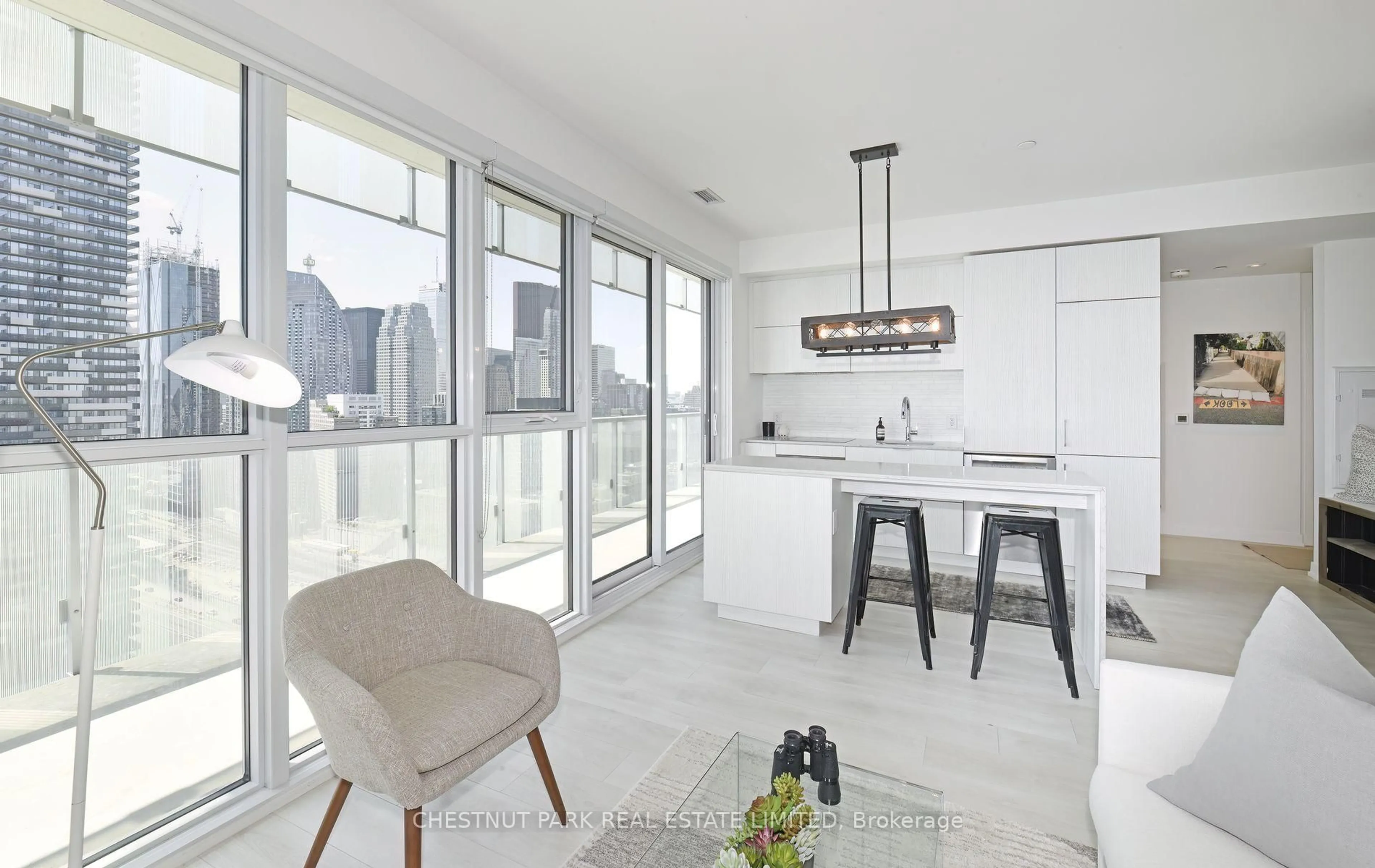 Open concept kitchen, unknown for 15 Lower Jarvis St #3005, Toronto Ontario M5E 1R7