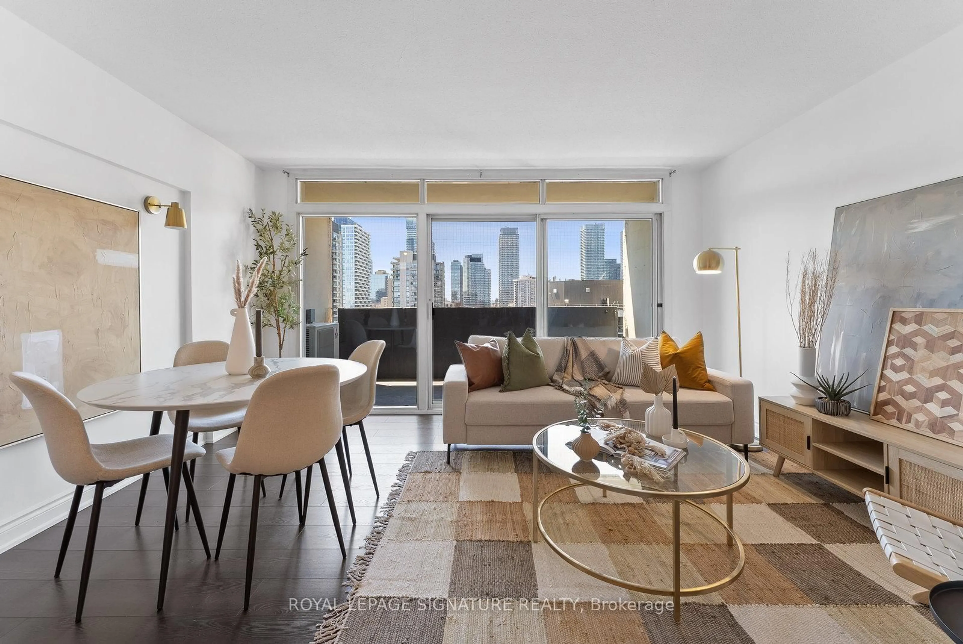 Living room with furniture, unknown for 40 Homewood Ave #2217, Toronto Ontario M4Y 2K2