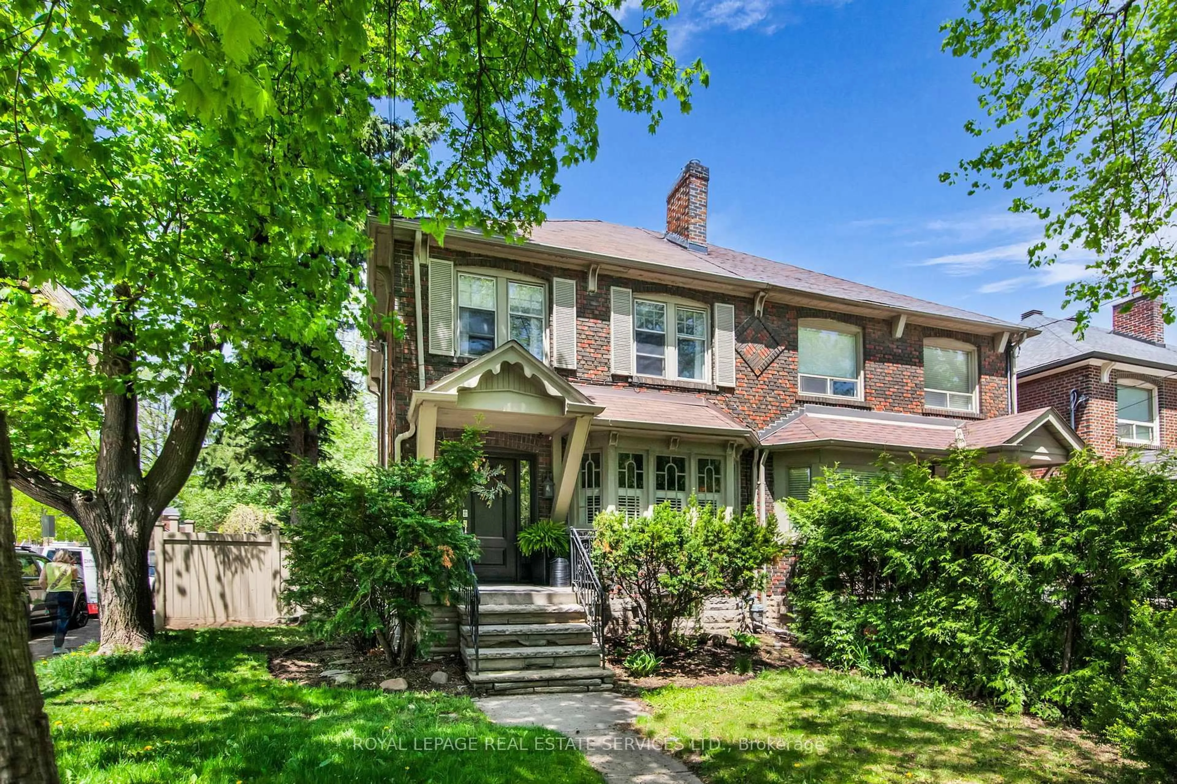 Home with brick exterior material, street for 224 Brookdale Ave, Toronto Ontario M5M 1P5
