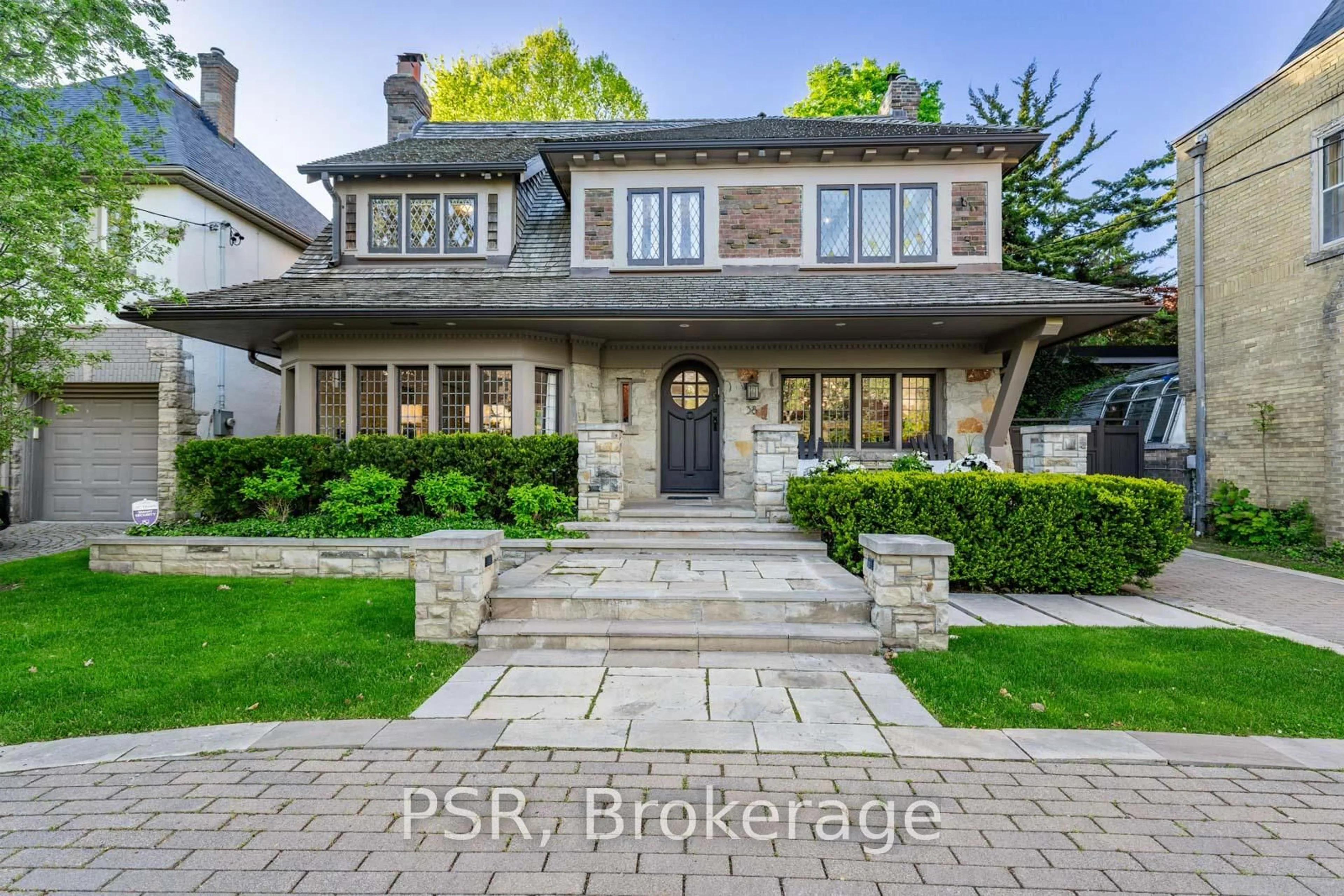 Home with brick exterior material, street for 38 Strathearn Rd, Toronto Ontario M6C 1R4