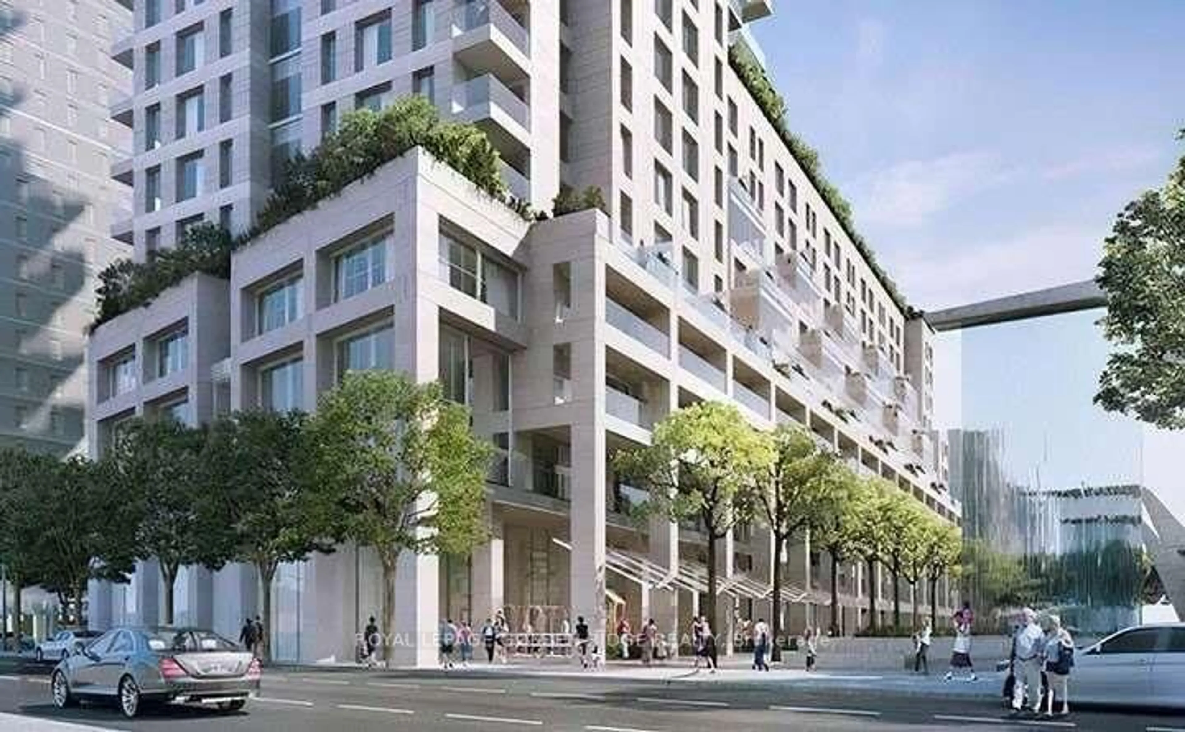 Patio, street for 16 Bonnycastle St #1106, Toronto Ontario M5A 0C9