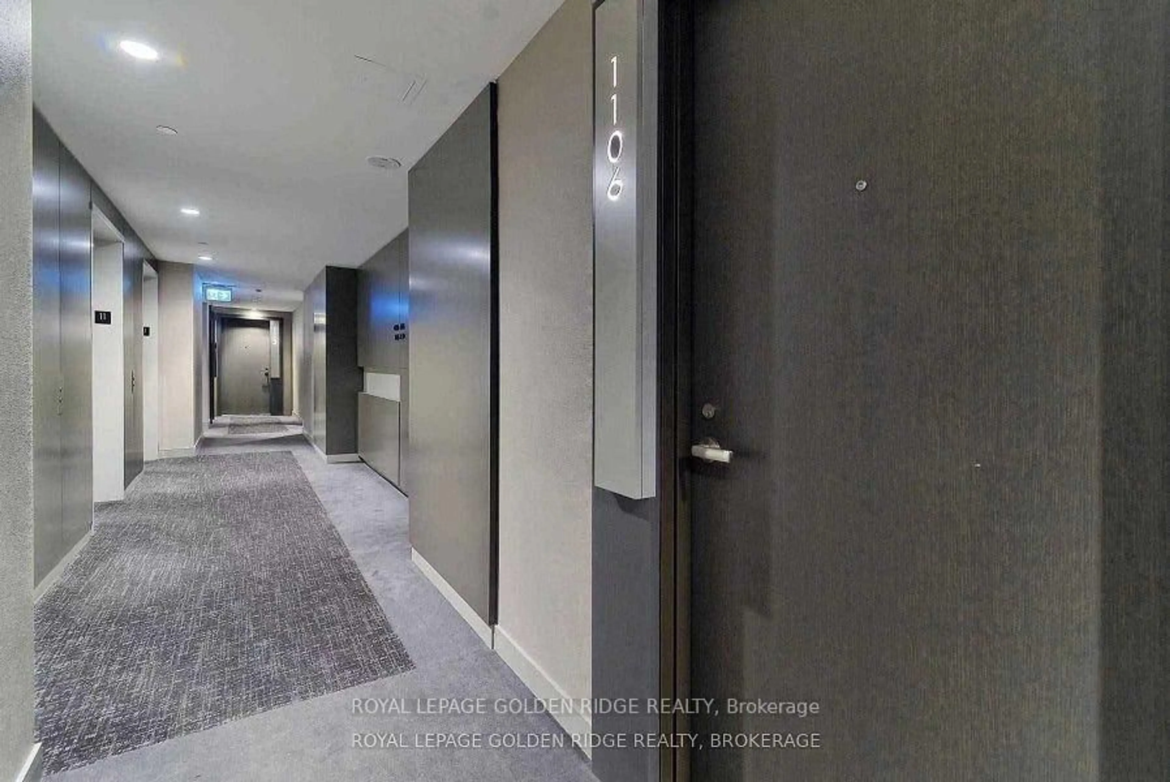 Indoor foyer for 16 Bonnycastle St #1106, Toronto Ontario M5A 0C9