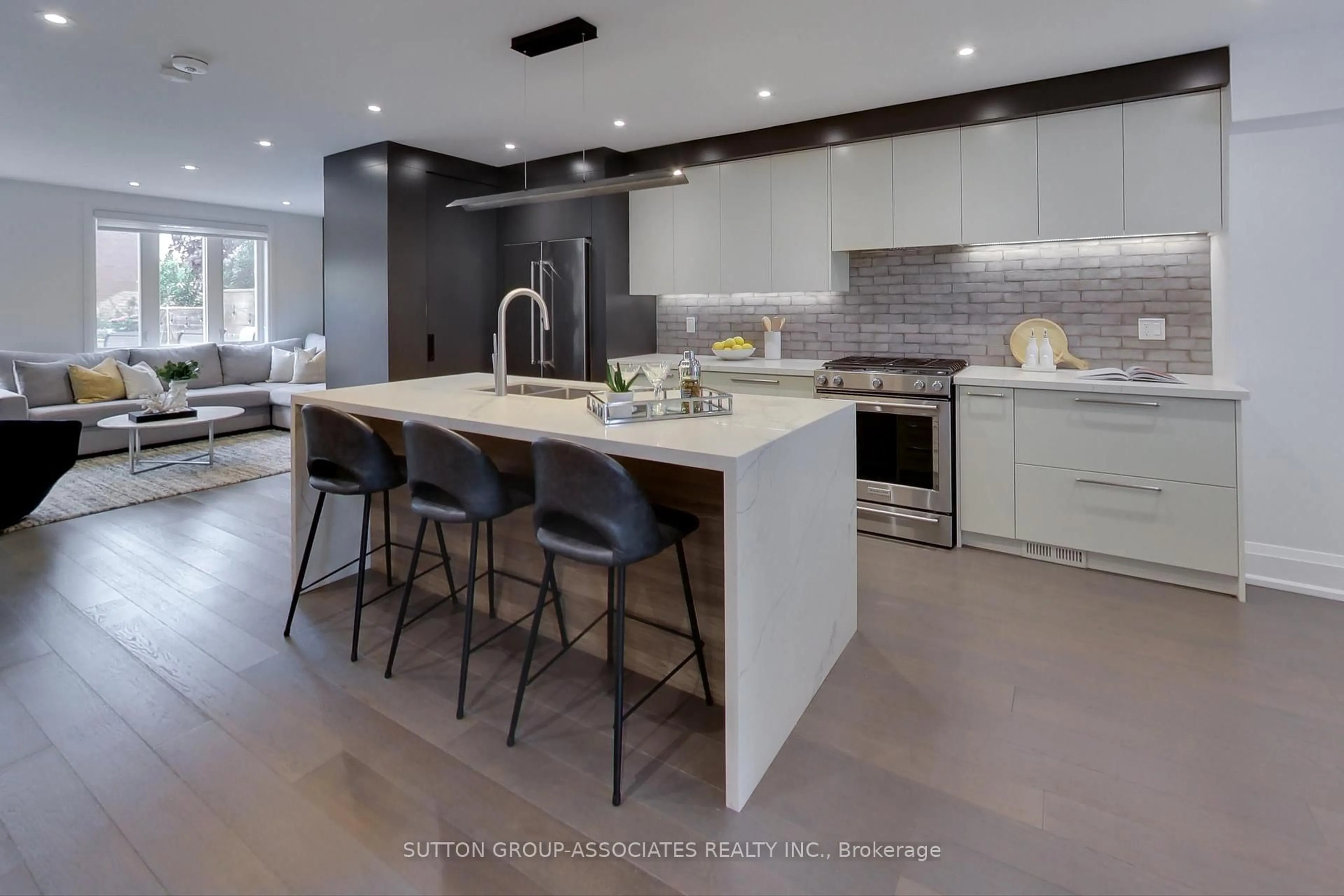 Contemporary kitchen, ceramic/tile floor for 312 Glenholme Ave, Toronto Ontario M6E 3C8