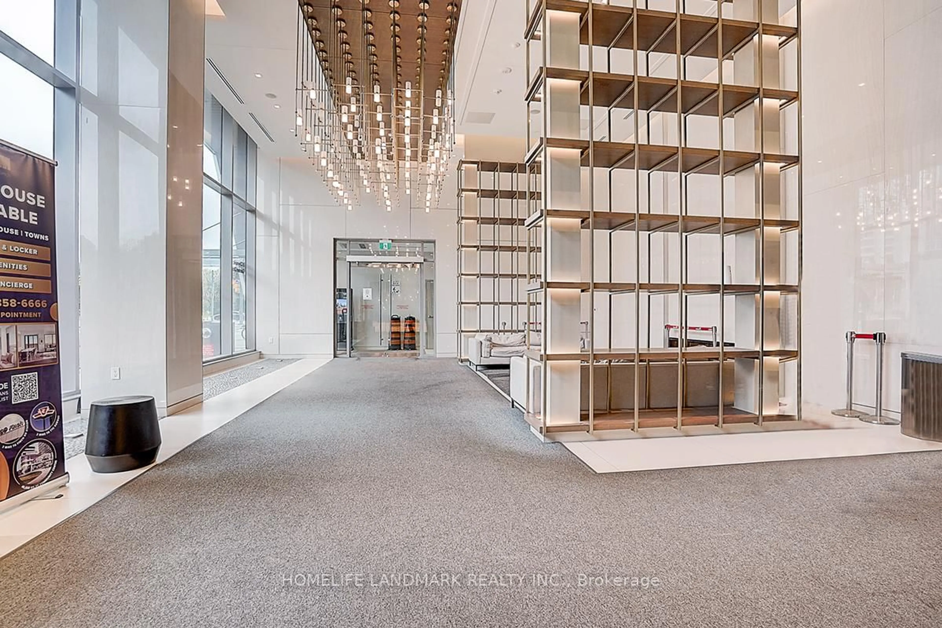 Indoor foyer for 8 Olympic Gdn Dr #S2409, Toronto Ontario M2M 0B9