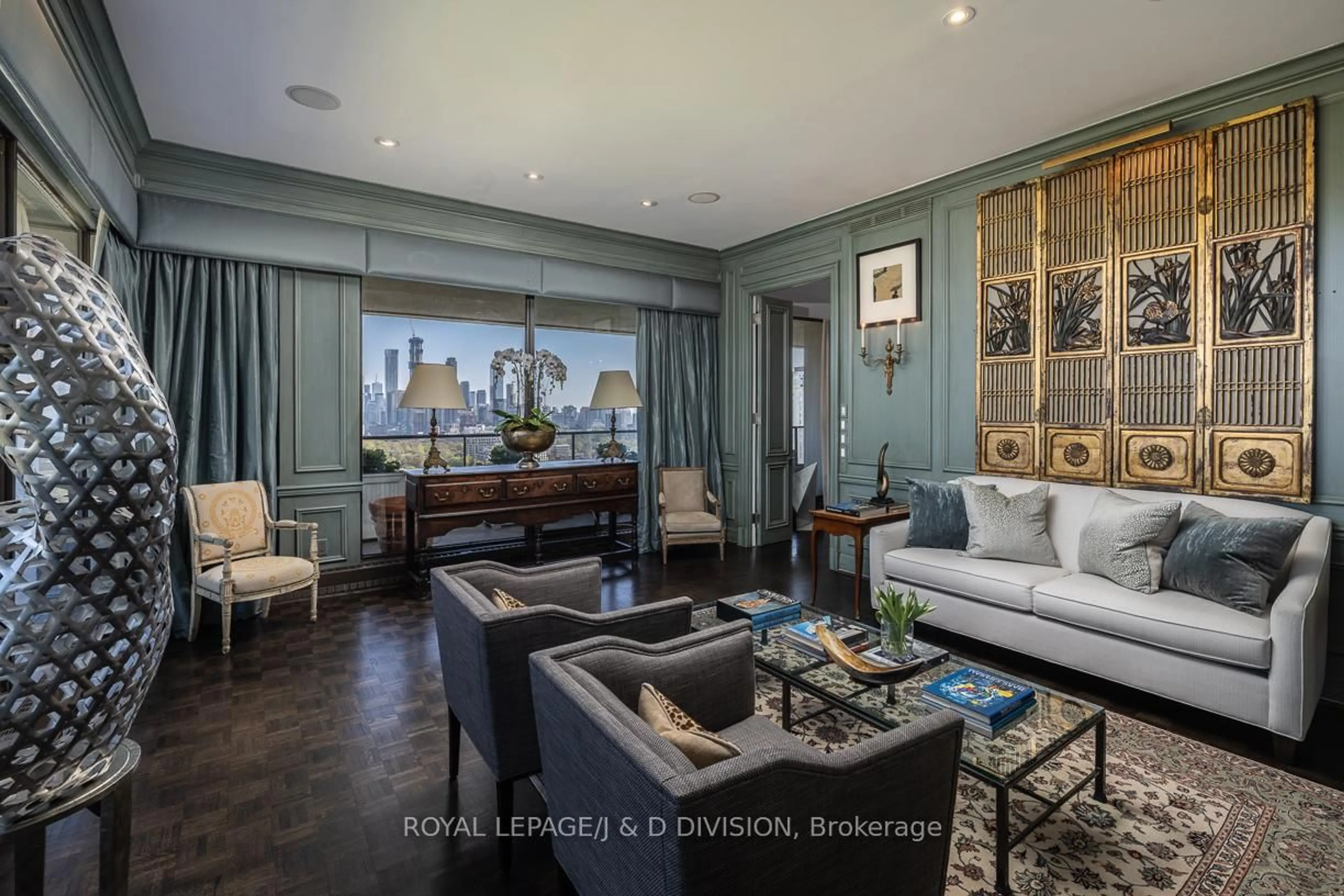 Living room with furniture, unknown for 20 Avoca Ave #2004, Toronto Ontario M4T 2B8
