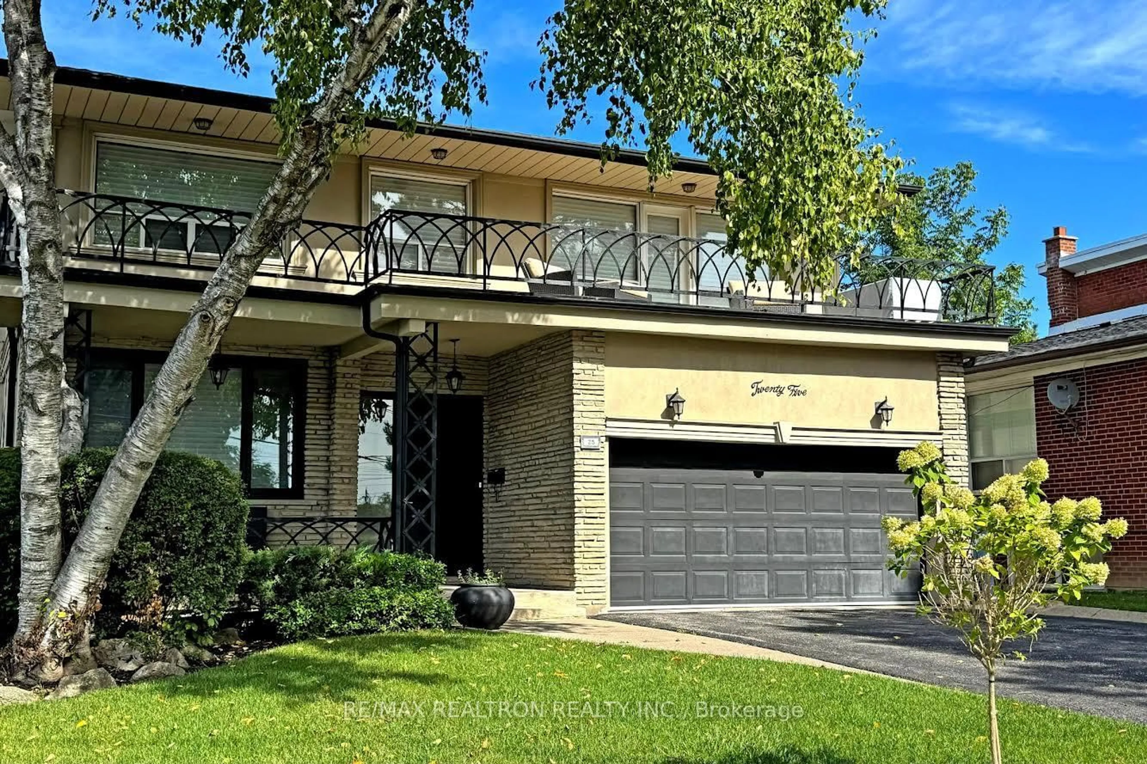 Home with brick exterior material, street for 25 Cedar Spring Grve, Toronto Ontario M3H 5L4