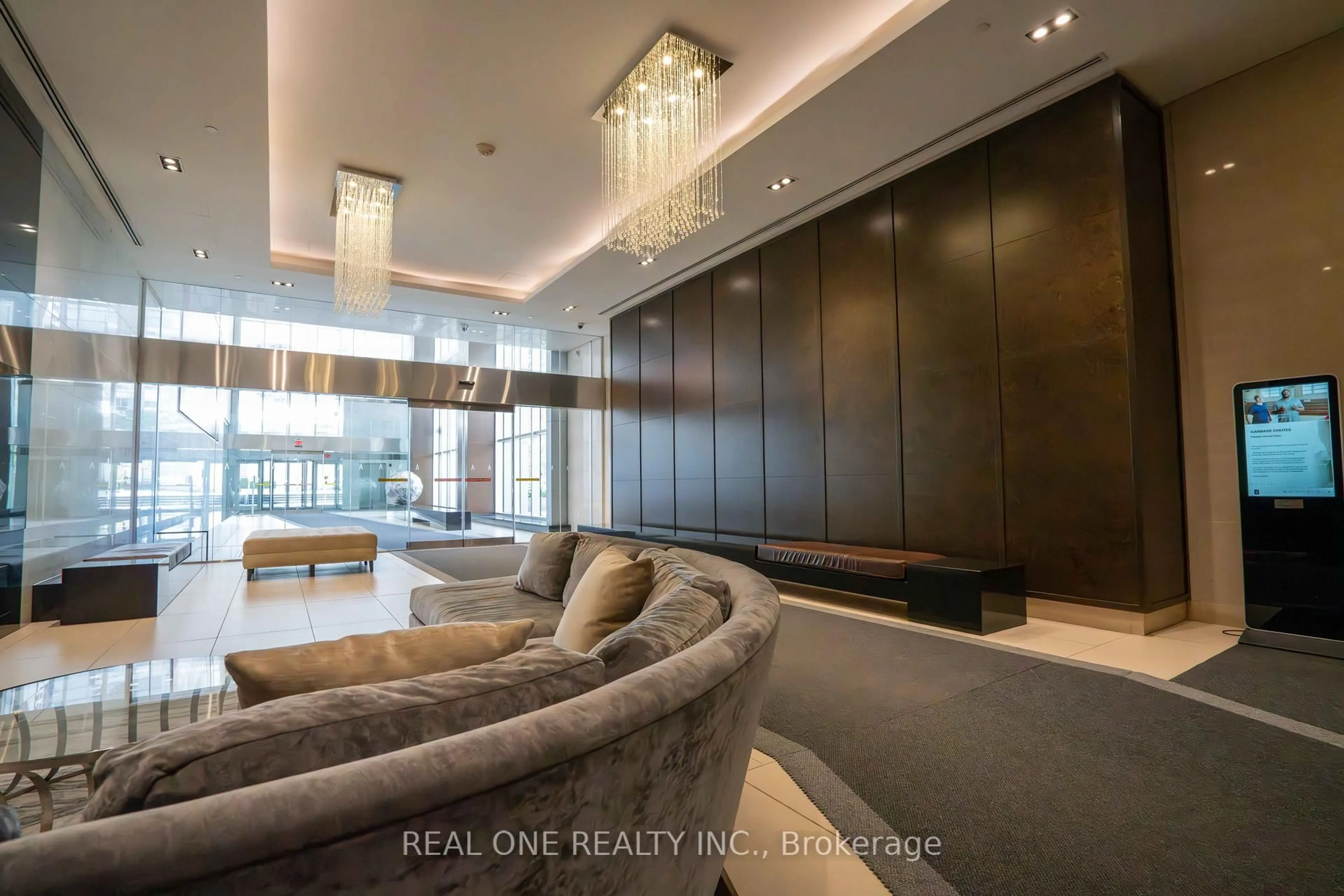 Lobby for 386 Yonge St #3611, Toronto Ontario M5B 0A5