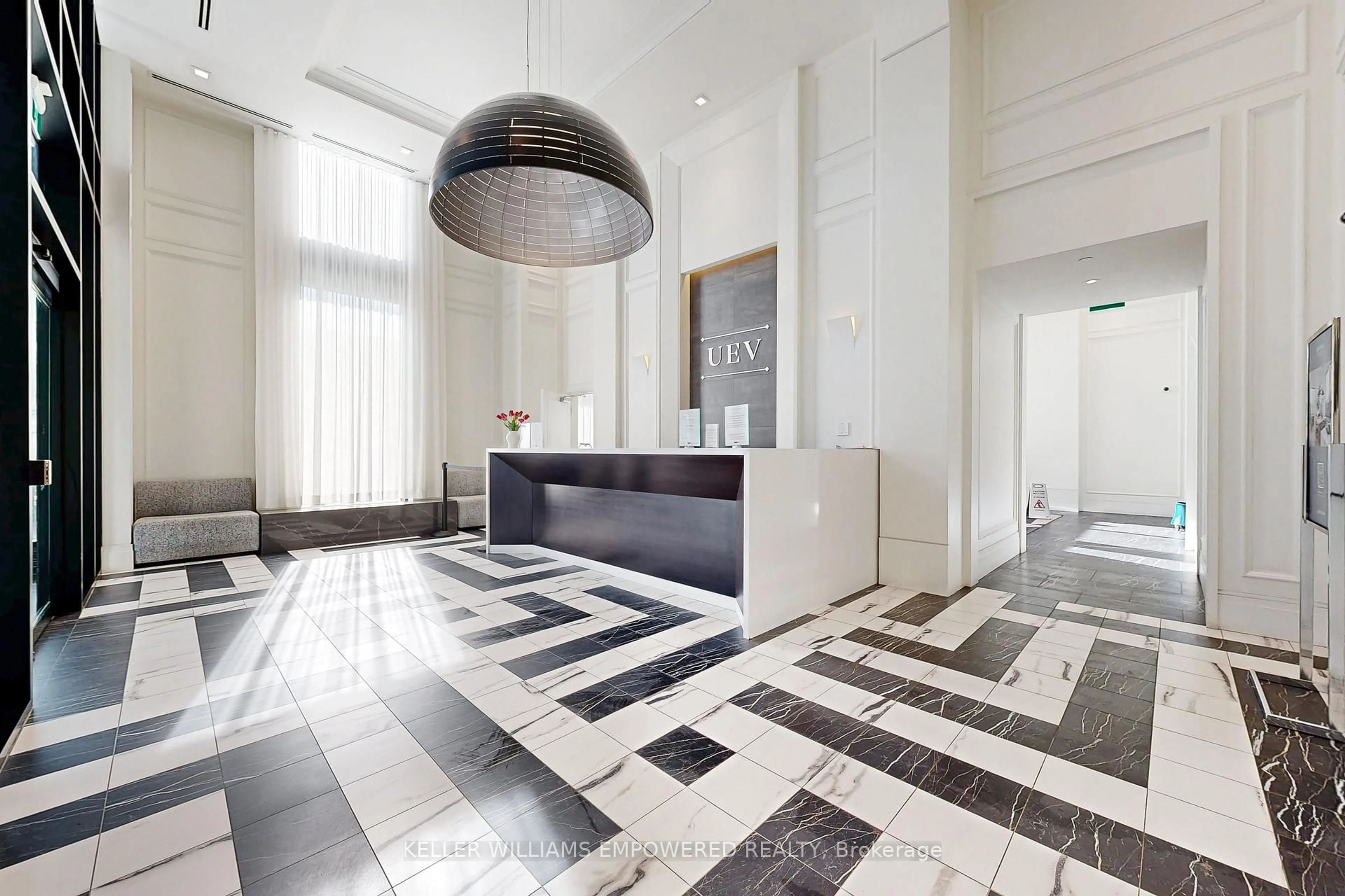 Lobby for 33 Frederick Todd Way #1307, Toronto Ontario M4G 0C9