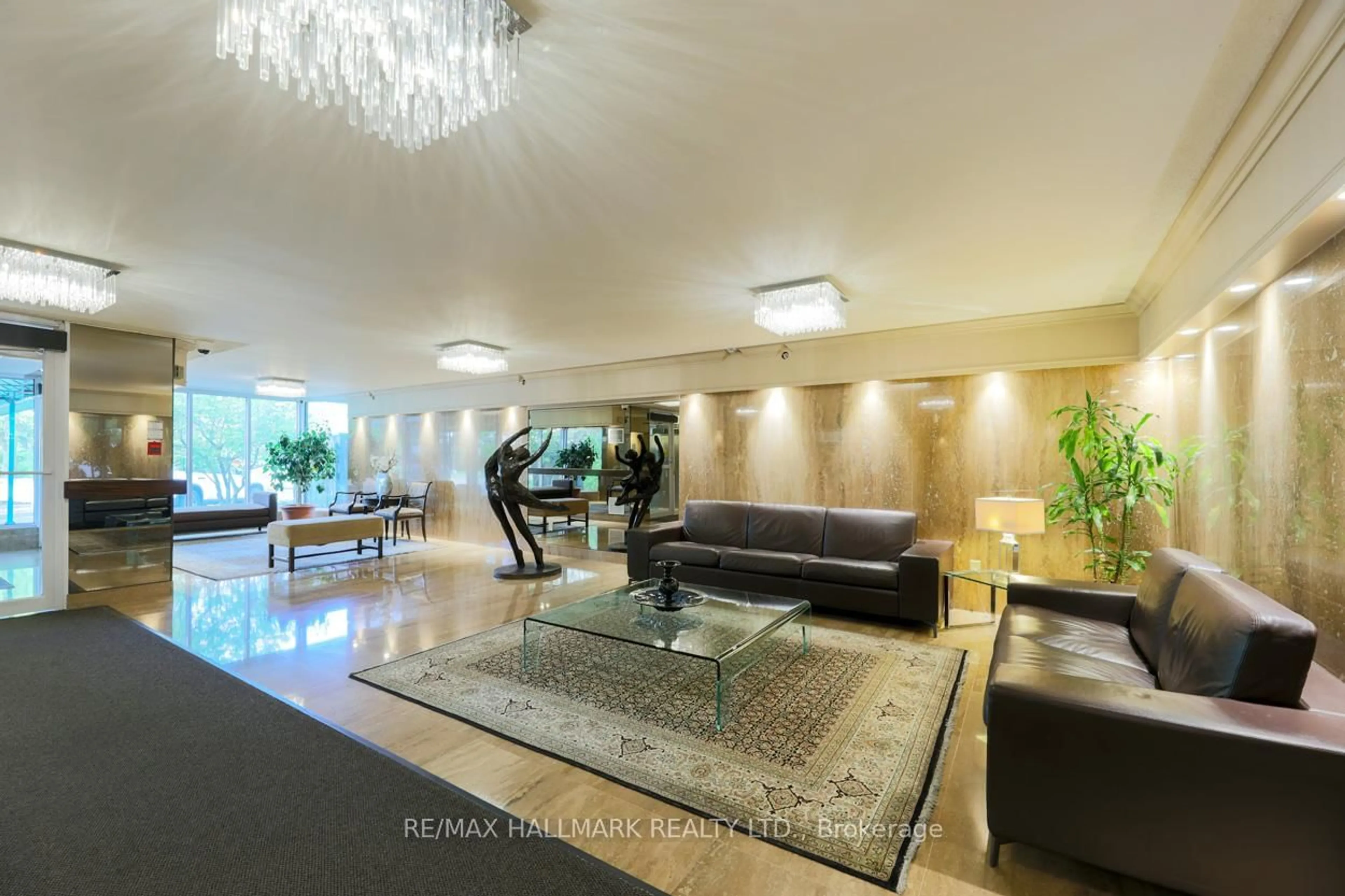 Lobby for 55 Skymark Dr #1707, Toronto Ontario M2H 3N4