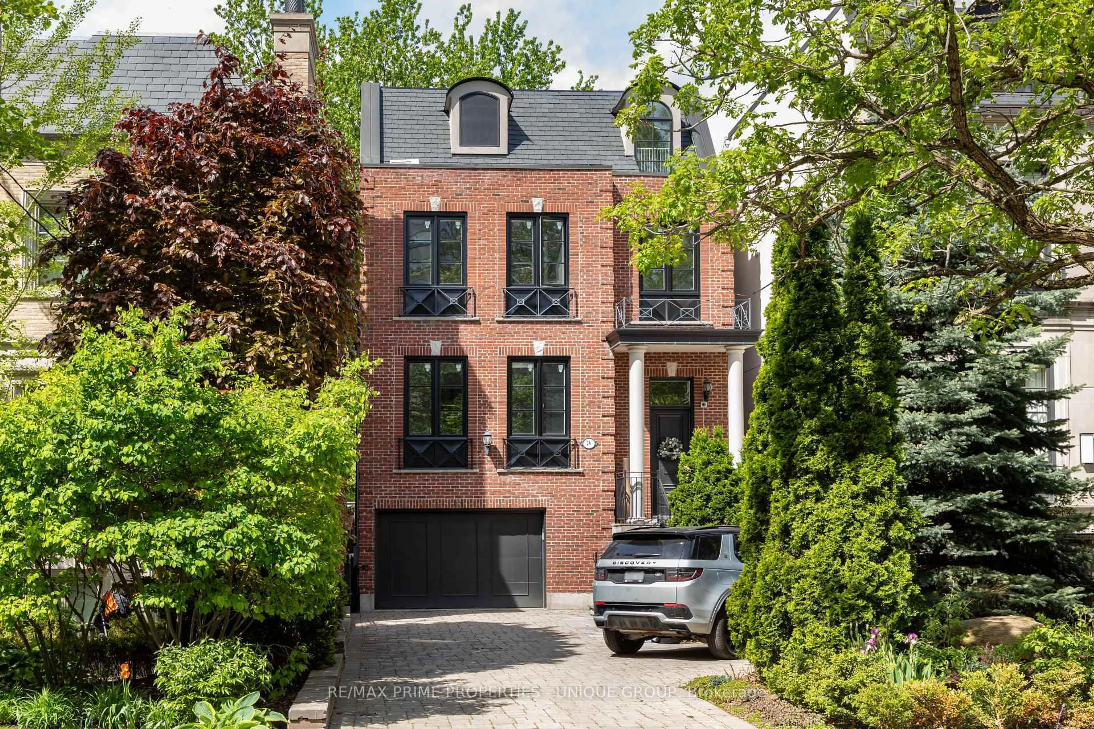 Home with brick exterior material, street for 24 Oriole Rd, Toronto Ontario M4V 2E8