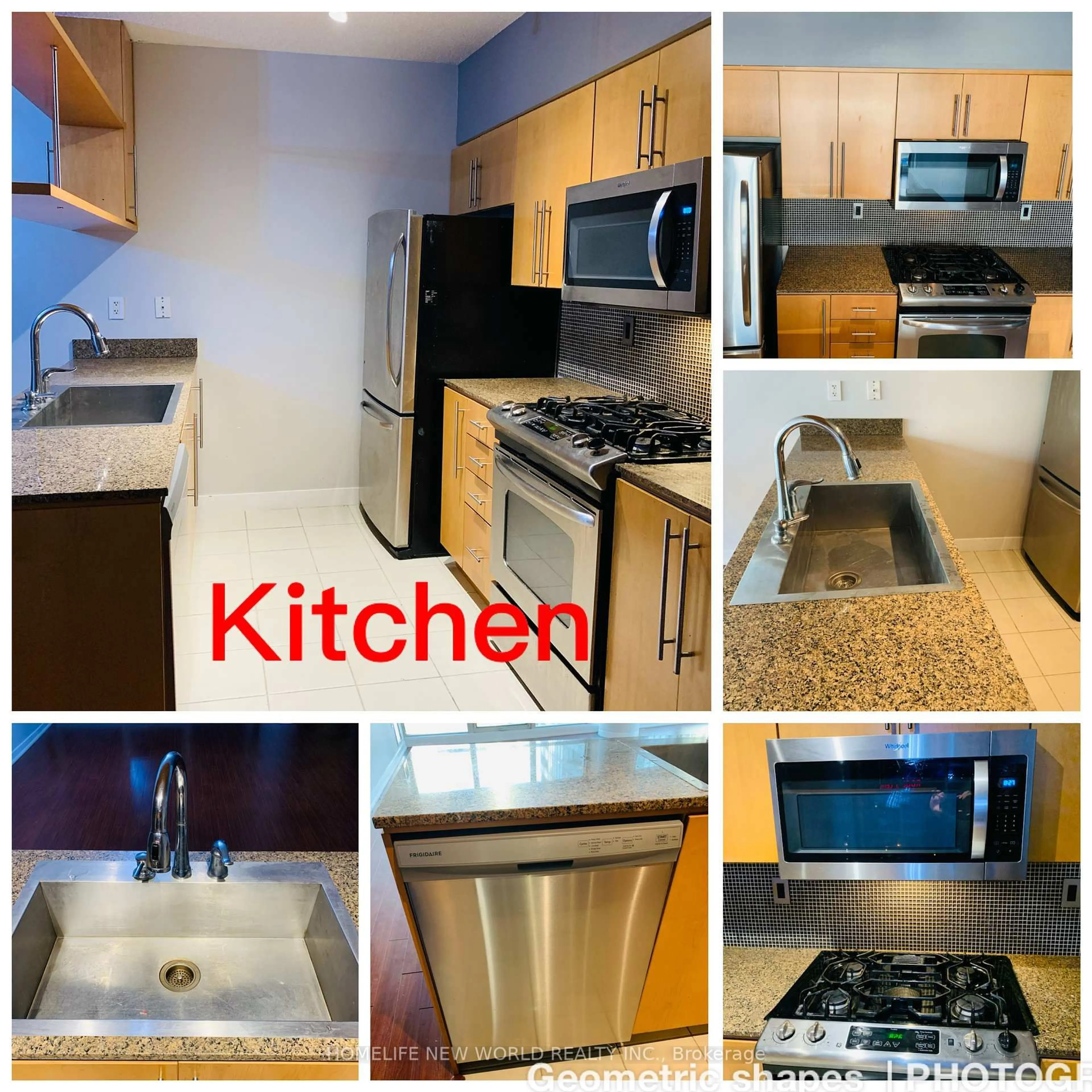 Standard kitchen, unknown for 10 Navy Wharf Crt #1009, Toronto Ontario M5V 3V2