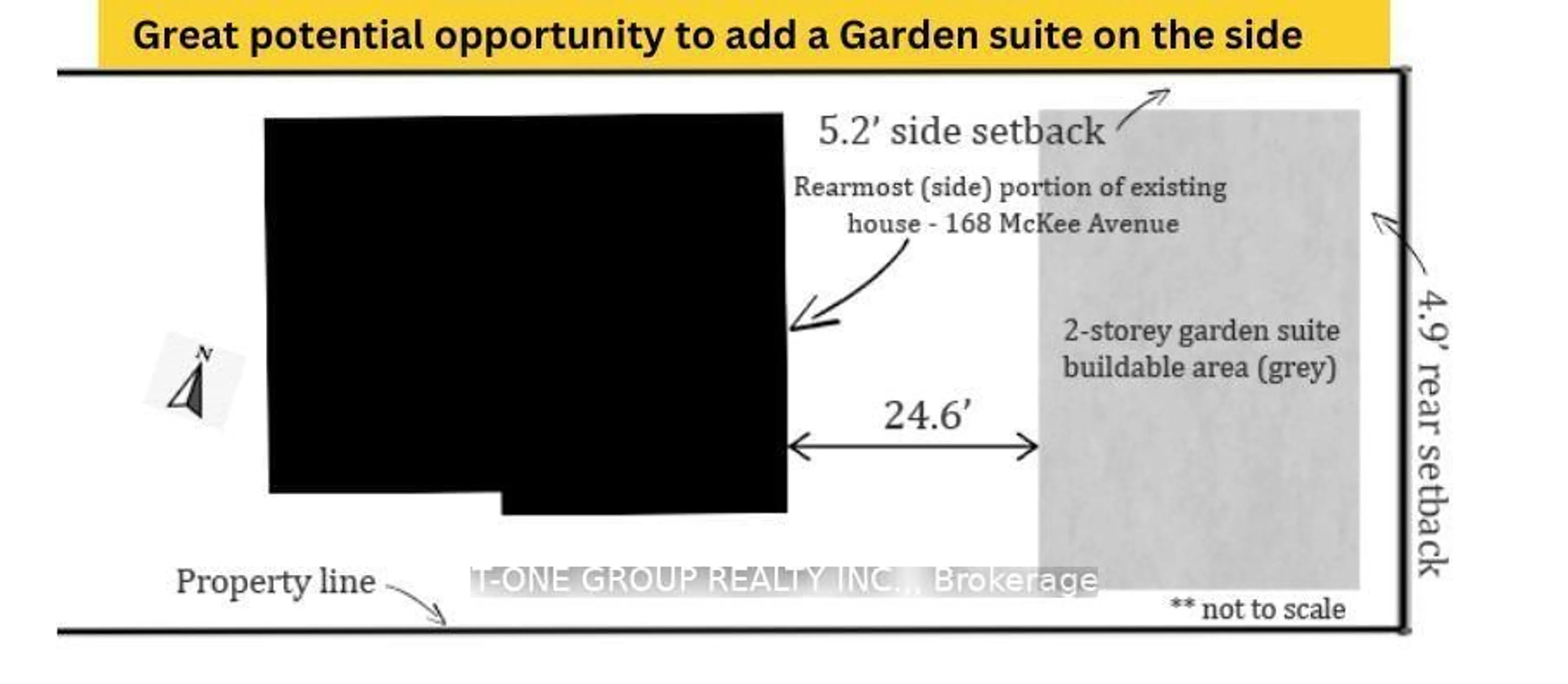 Floor plan for 168 Mckee Ave, Toronto Ontario M2N 4C7
