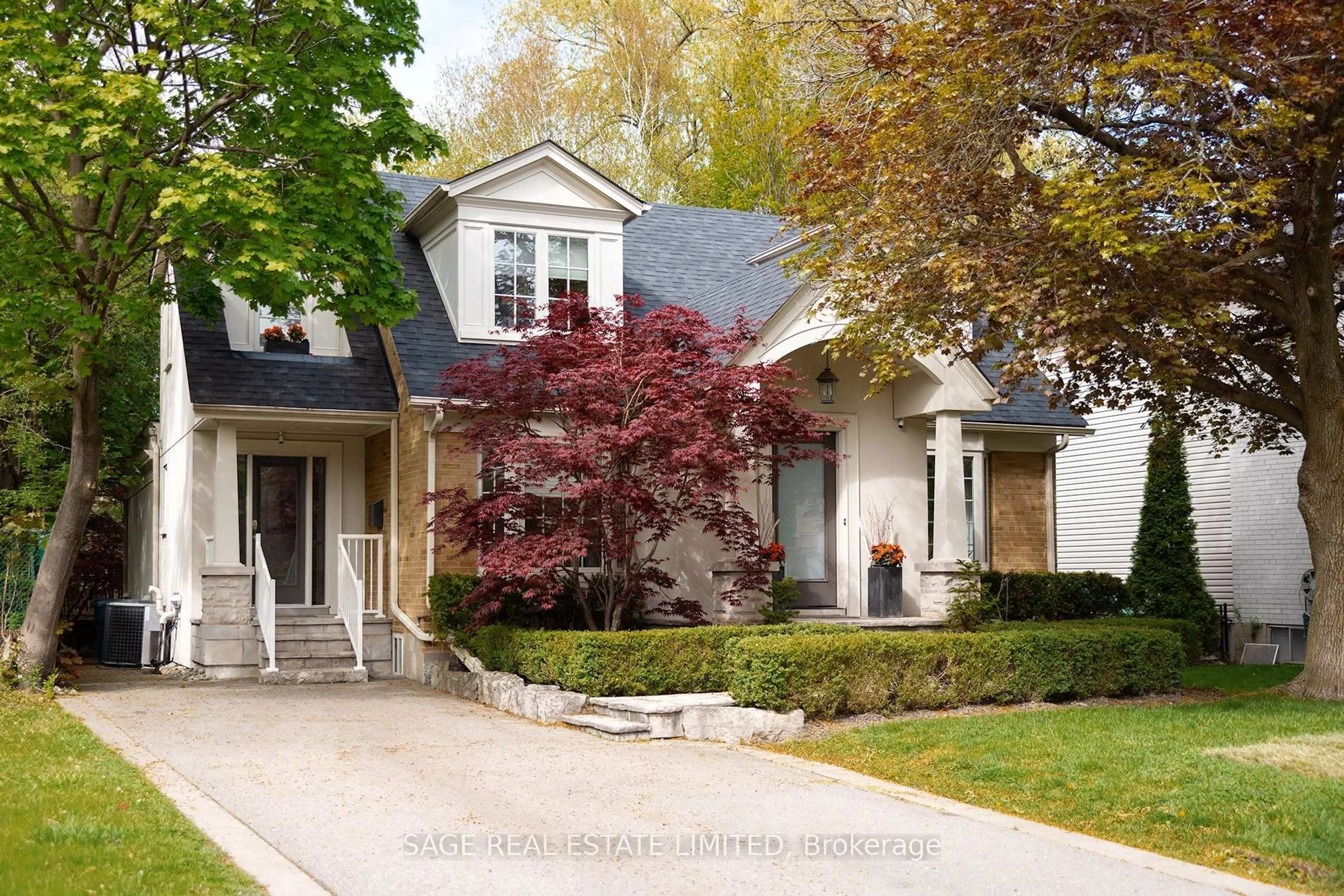 Home with brick exterior material, street for 9 Canfield Pl, Toronto Ontario M3B 2V5