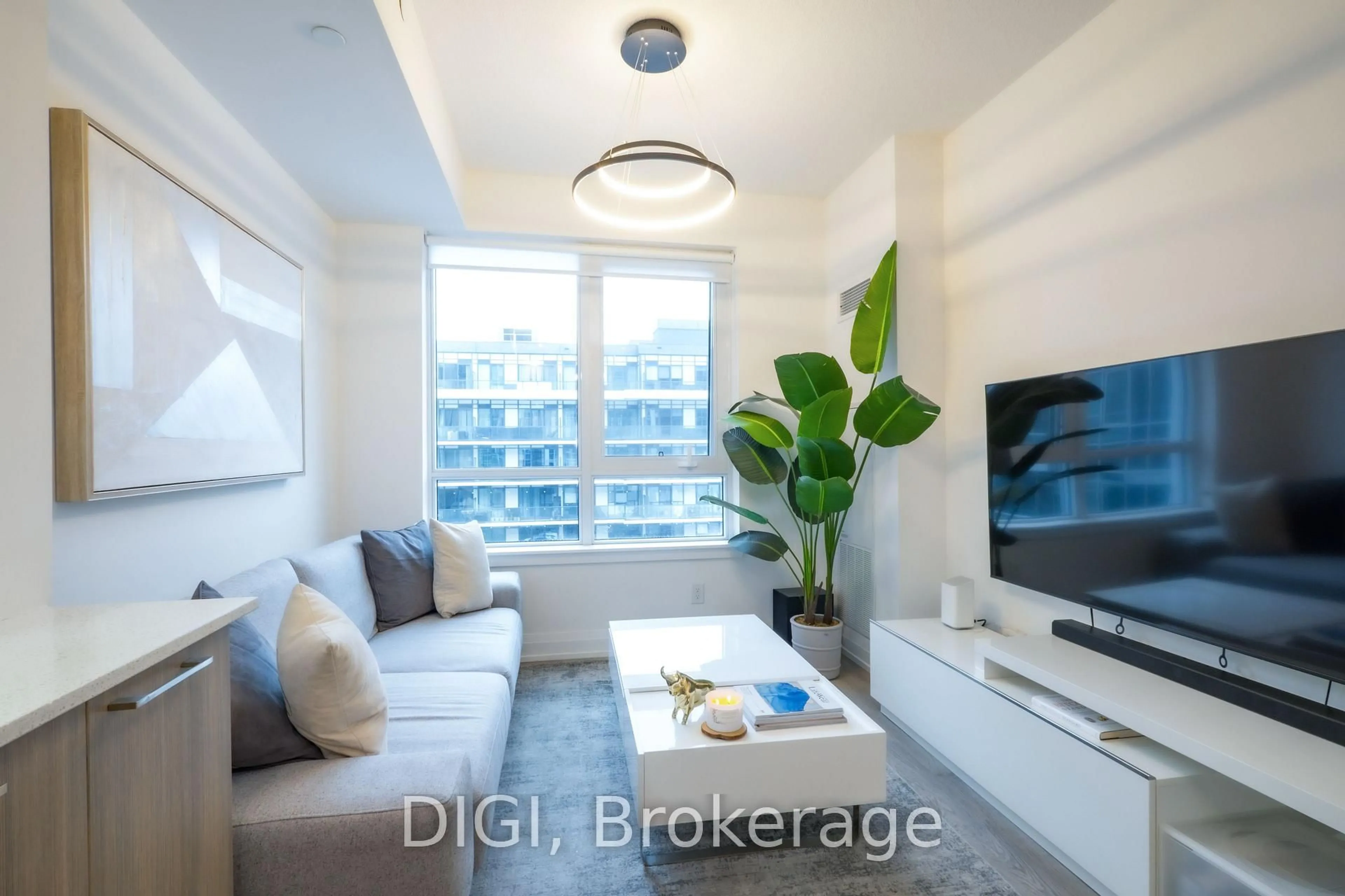 Living room with furniture, unknown for 591 Sheppard Ave #636, Toronto Ontario M2K 0G2