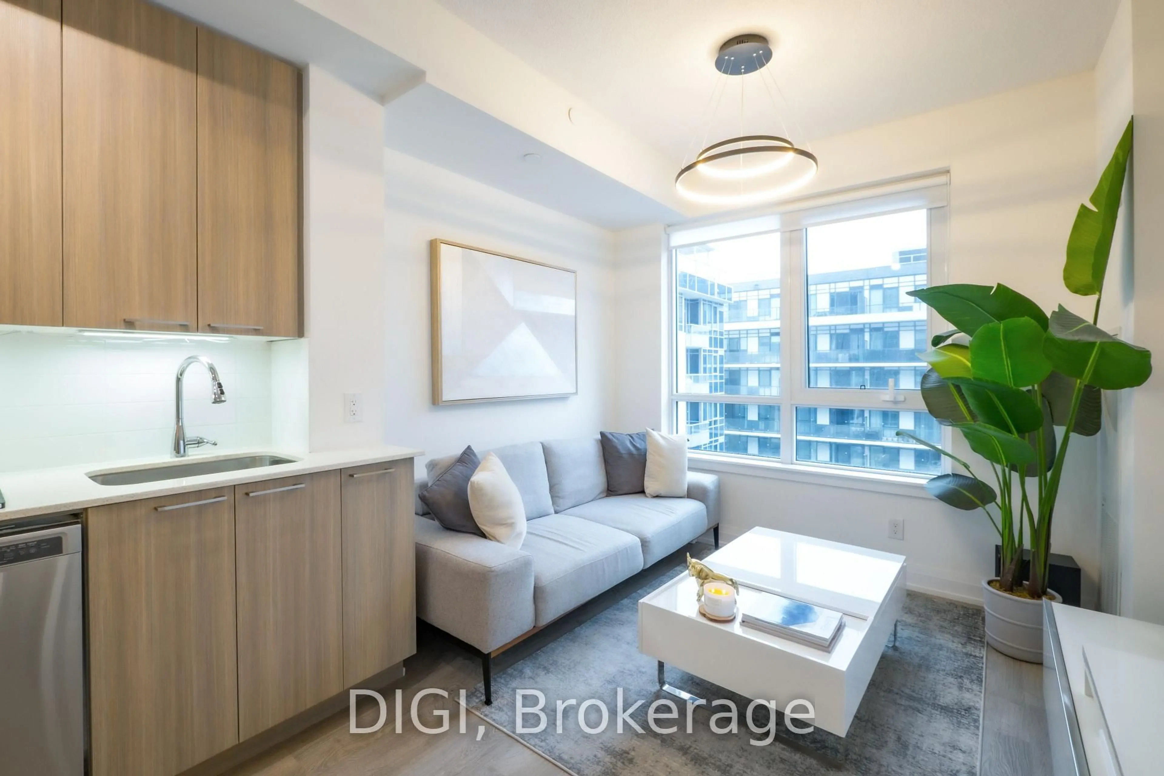 Living room with furniture, unknown for 591 Sheppard Ave #636, Toronto Ontario M2K 0G2