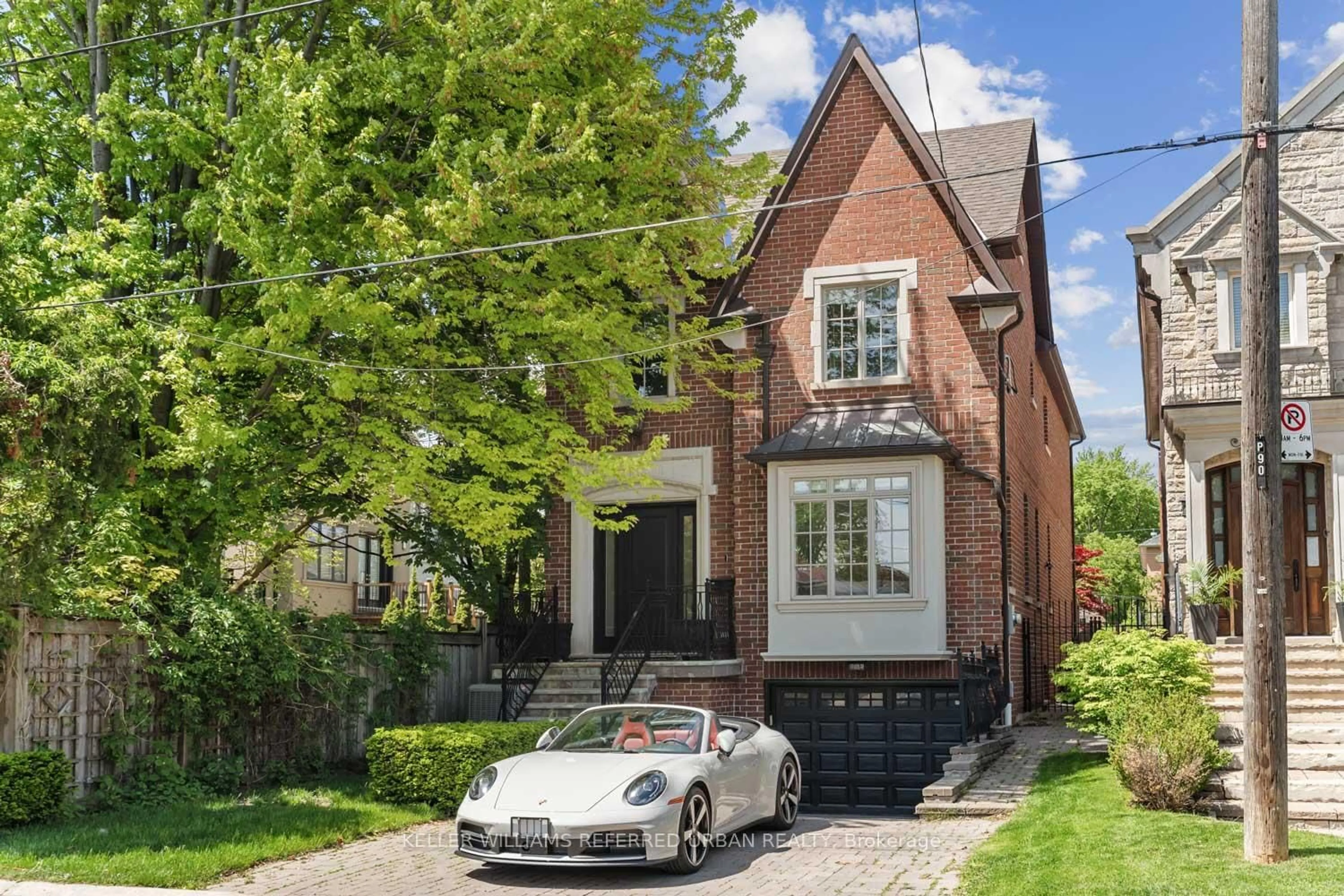 Home with brick exterior material, street for 92 Felbrigg Ave, Toronto Ontario M5M 2M4
