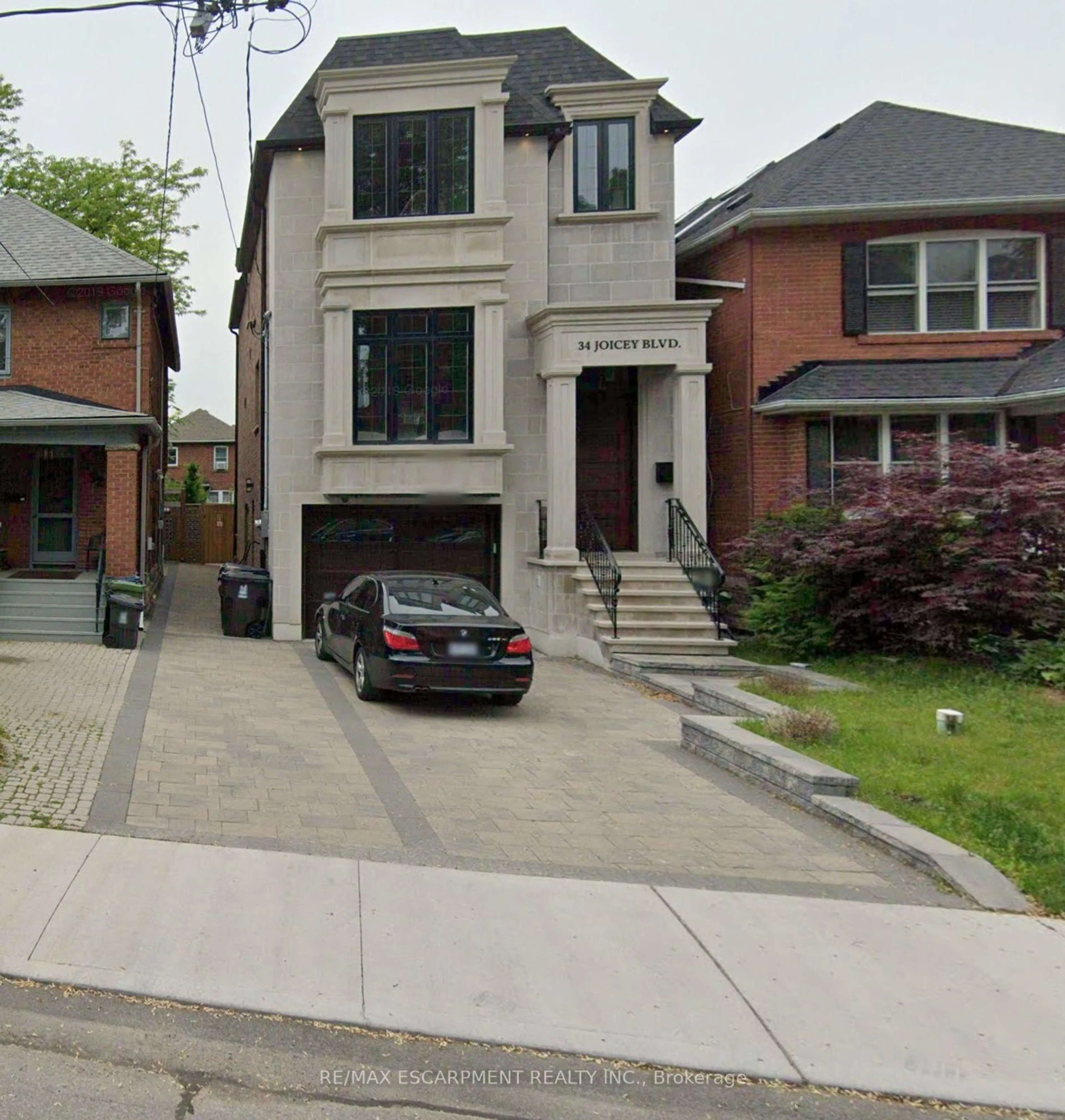 Home with brick exterior material, street for 34 Joicey Blvd, Toronto Ontario M5M 2S7