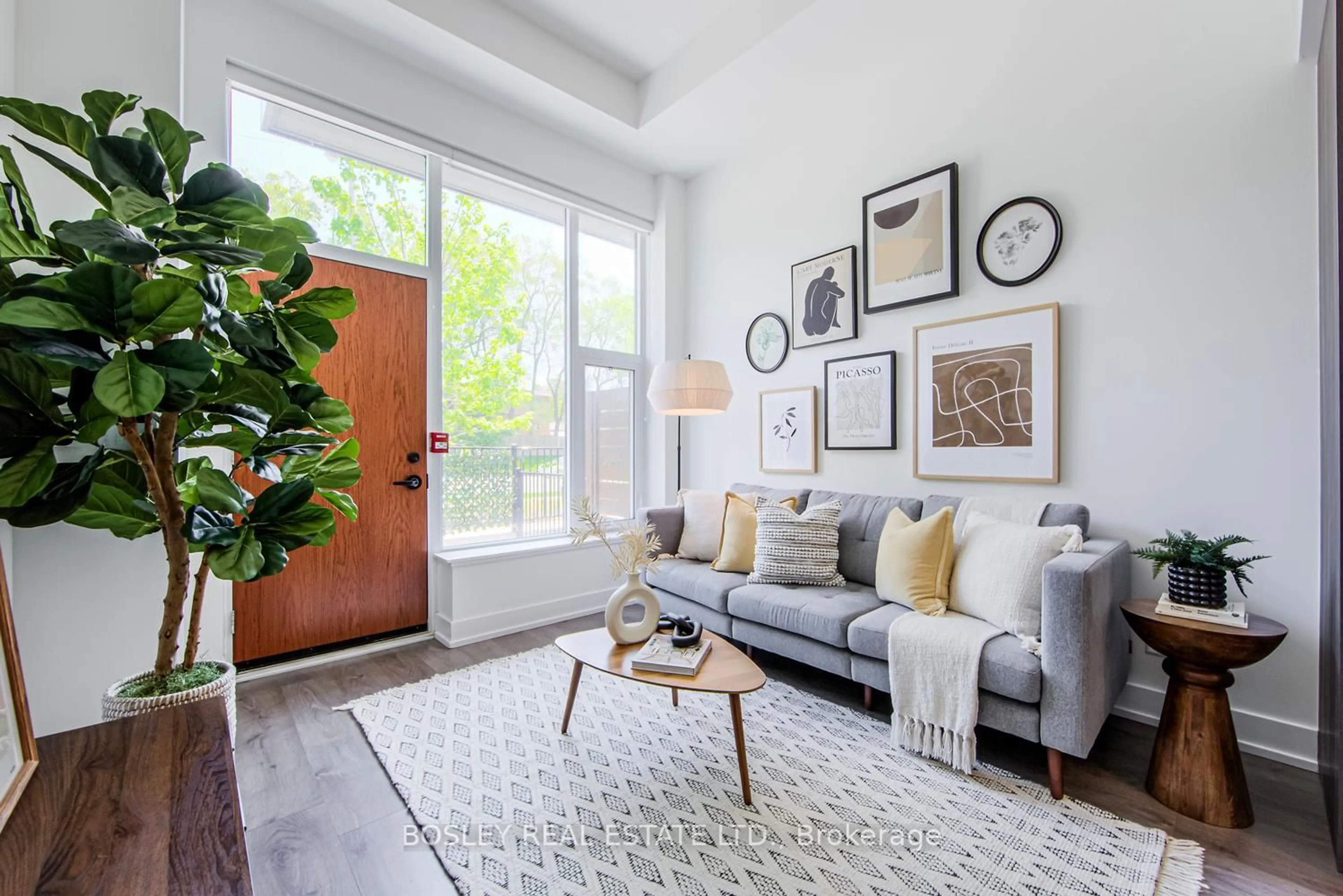 Living room with furniture, unknown for 25 Adra Grado Way #245, Toronto Ontario M2J 0H6